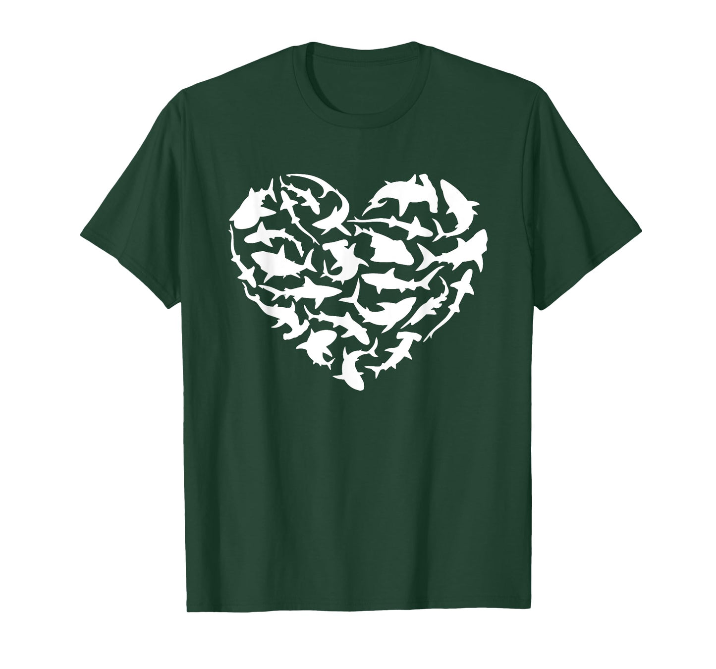 Shark Heart I Love Sharks Shark T-Shirt