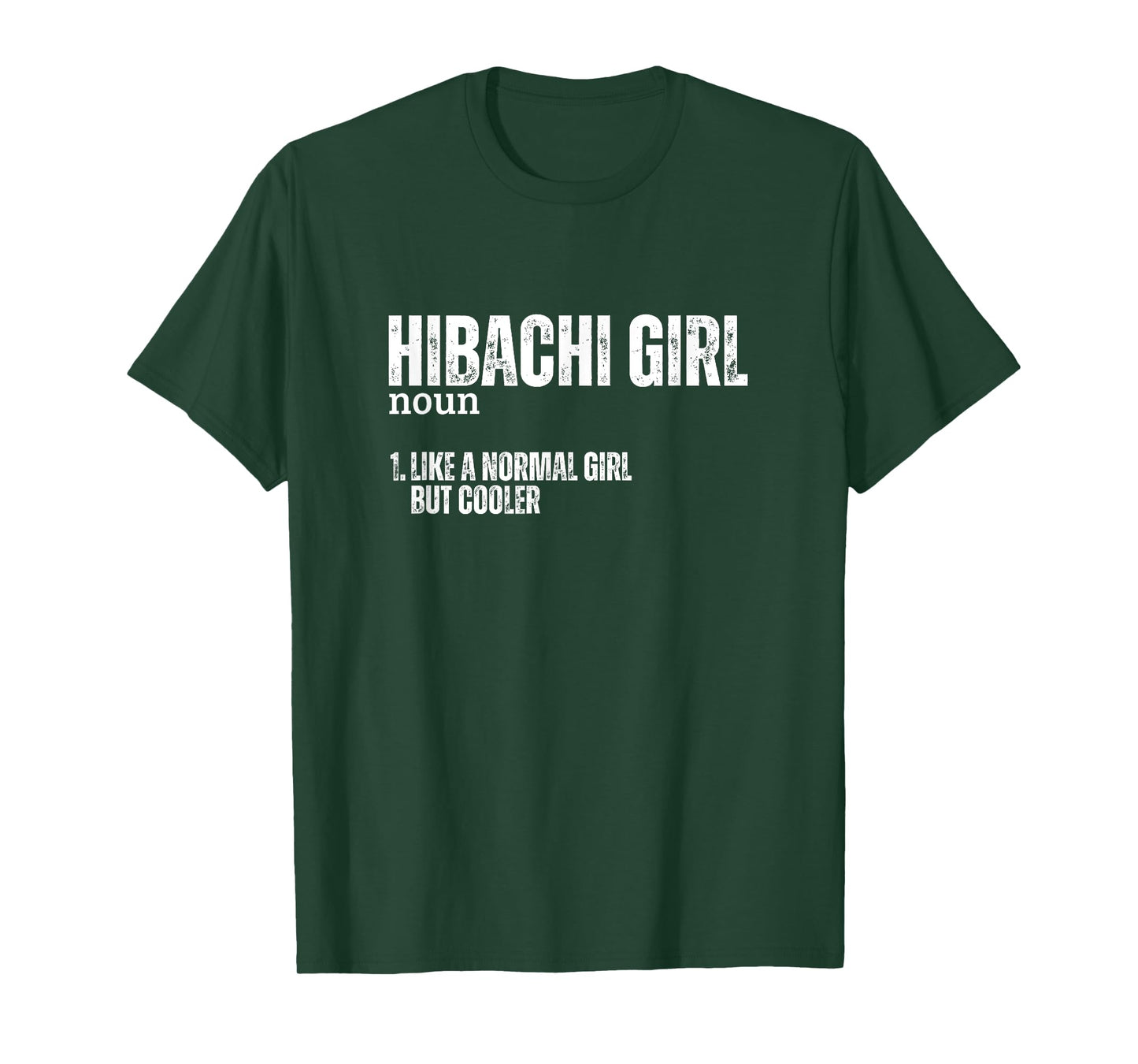 Hibachi Girl Definition Funny Women Hibachi T-Shirt