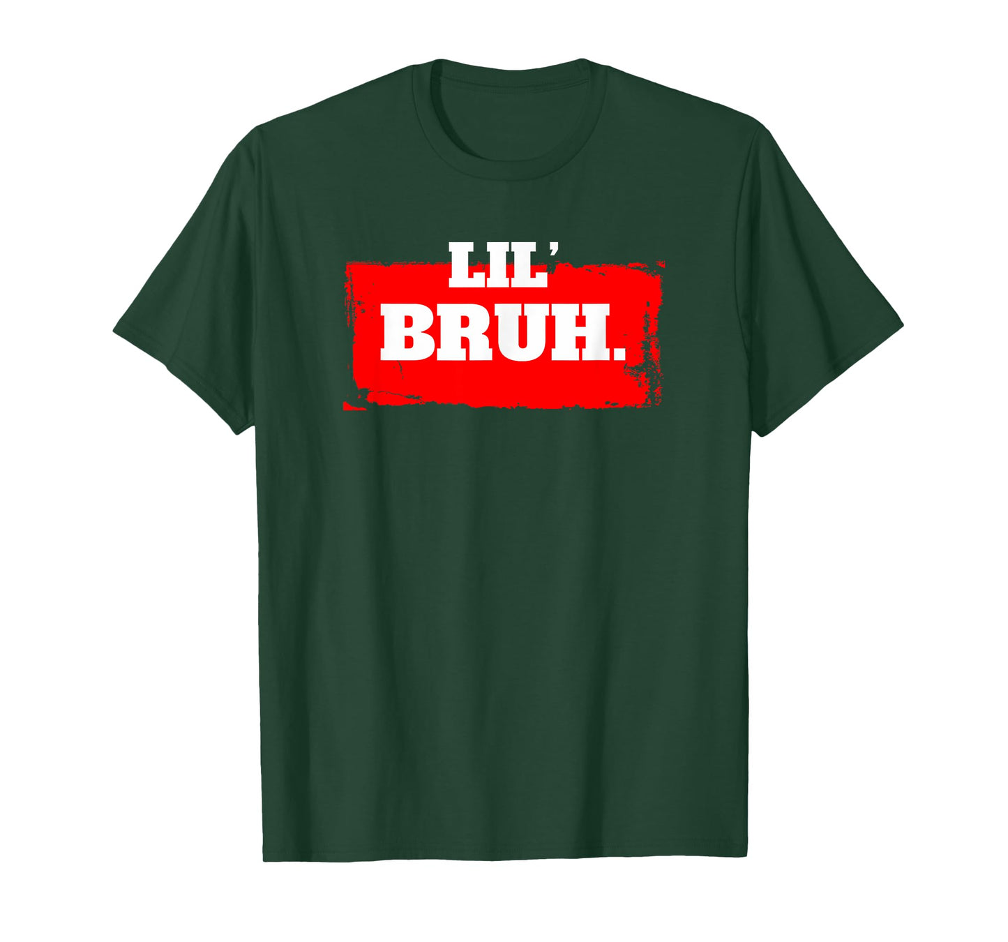 Lil' Bruh Meme Bro Funny Brother Teens Boys Men T-Shirt