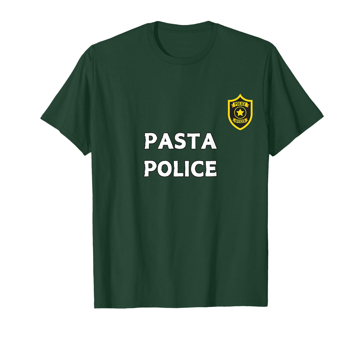 Fun Graphic-Pasta Police T-Shirt