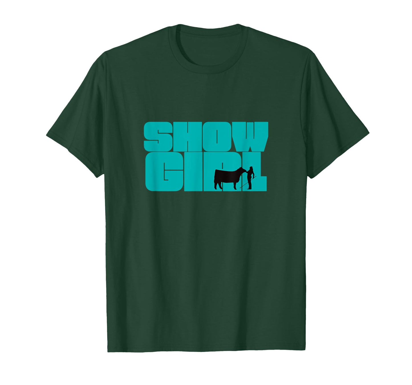 Show Girl - Fun Livestock Cattle Showing T-Shirt