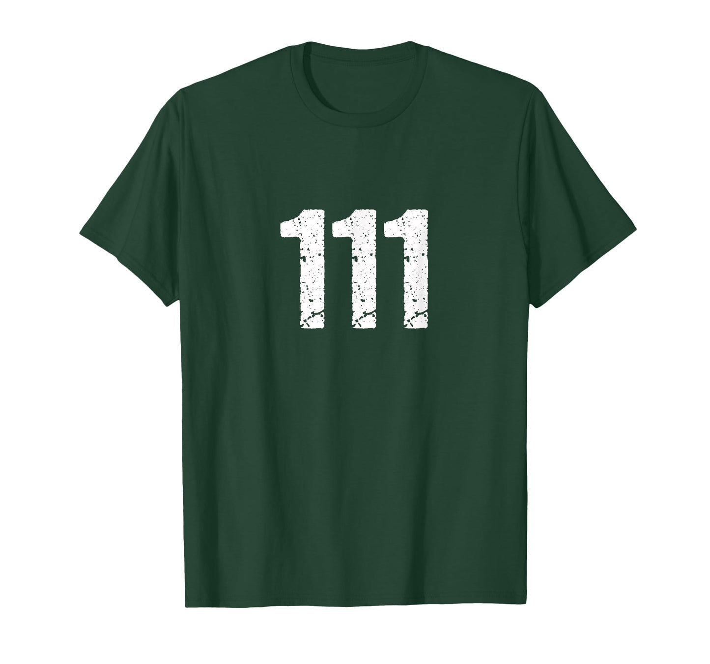 111 Numerology Spiritual Personal Number 111 Angel Number T-Shirt