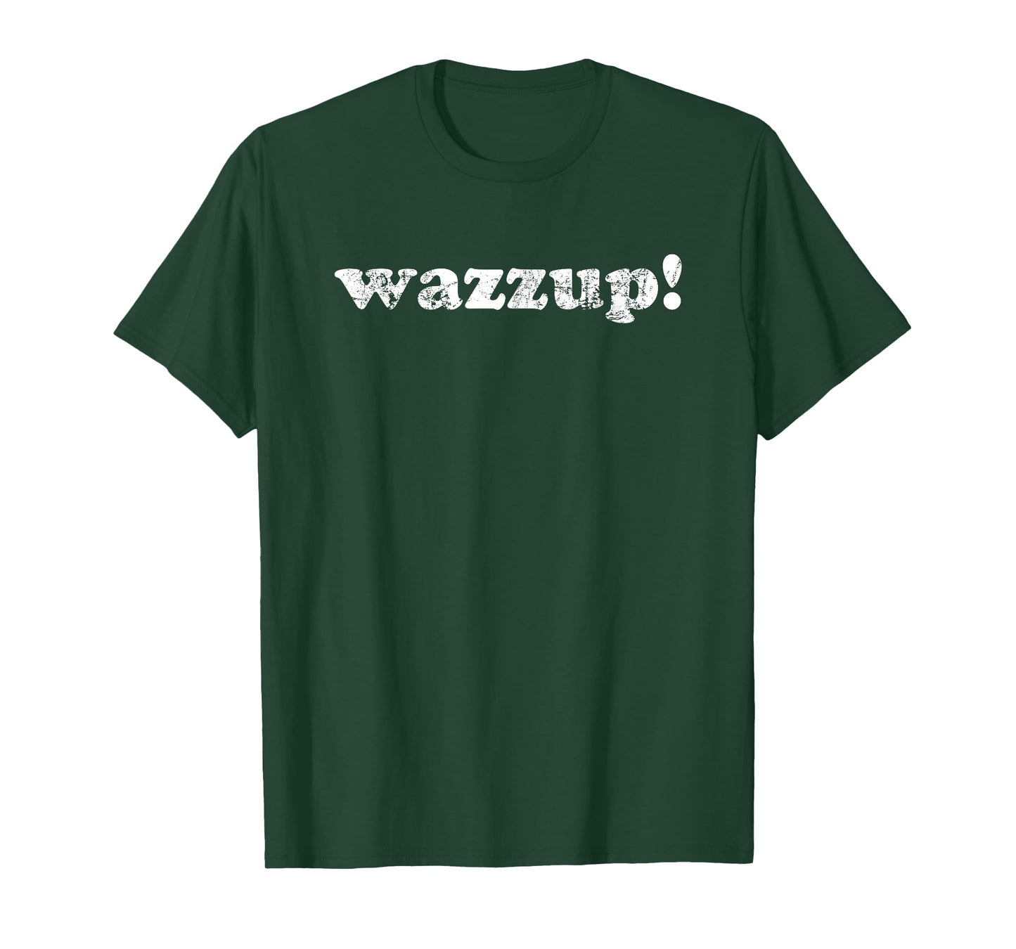 Wazzup Retro 90s Throwback Meme Shirt Distressed Vintage Fun T-Shirt