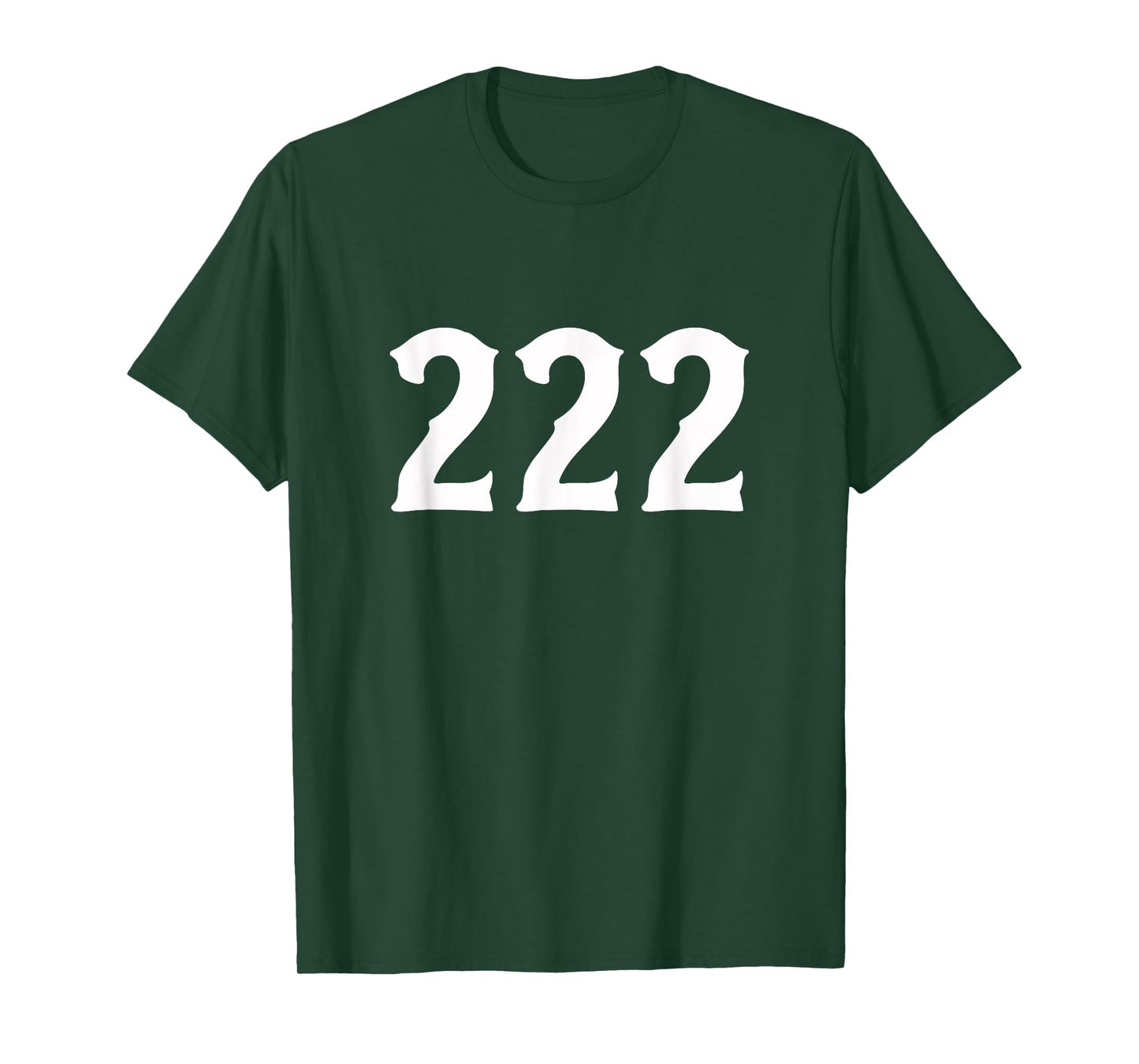 222 Numerology Spiritual Personal Number 222 Angel Number T-Shirt