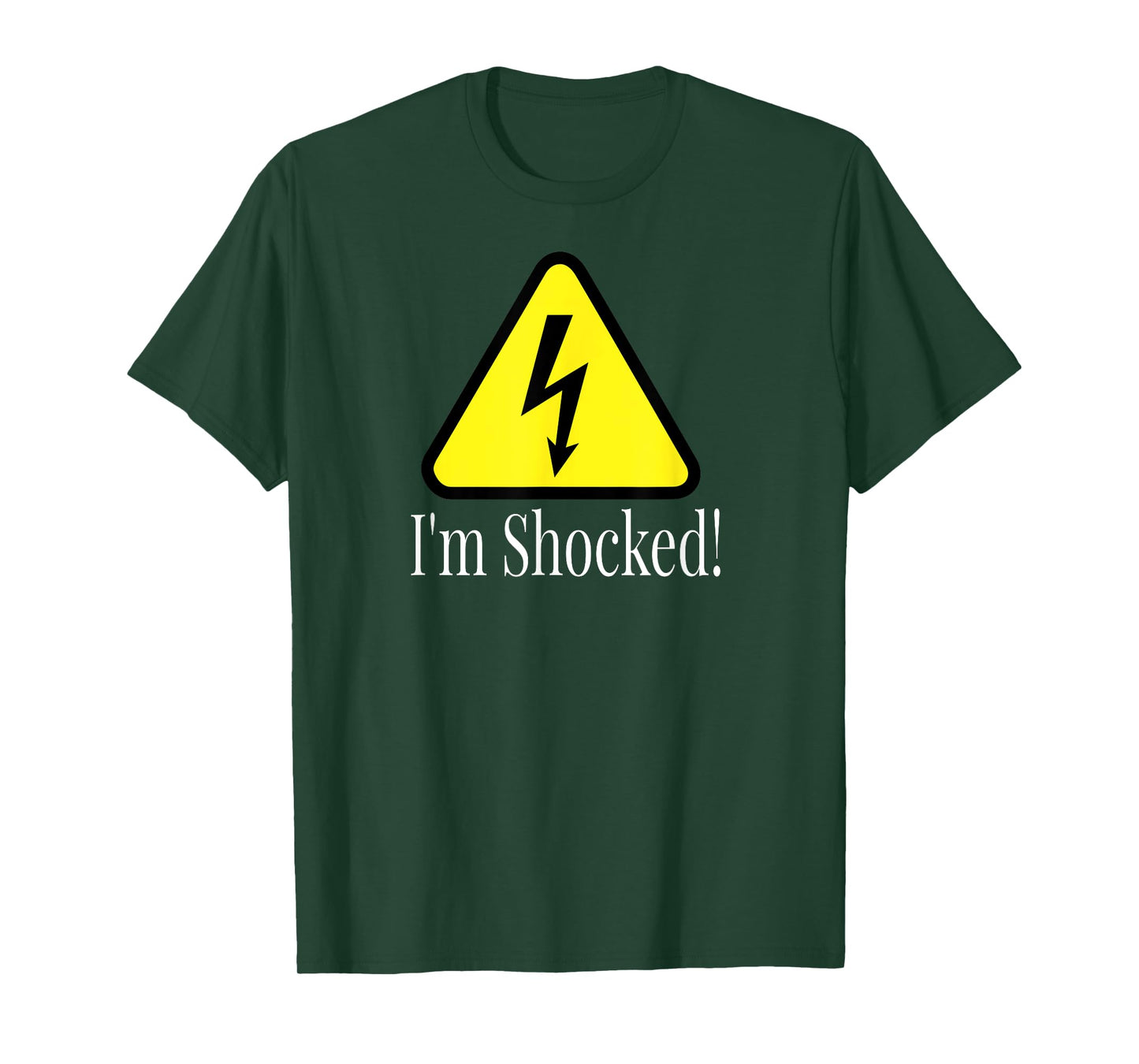 I'm Shocked! Electrical Sign Lightning T-Shirt