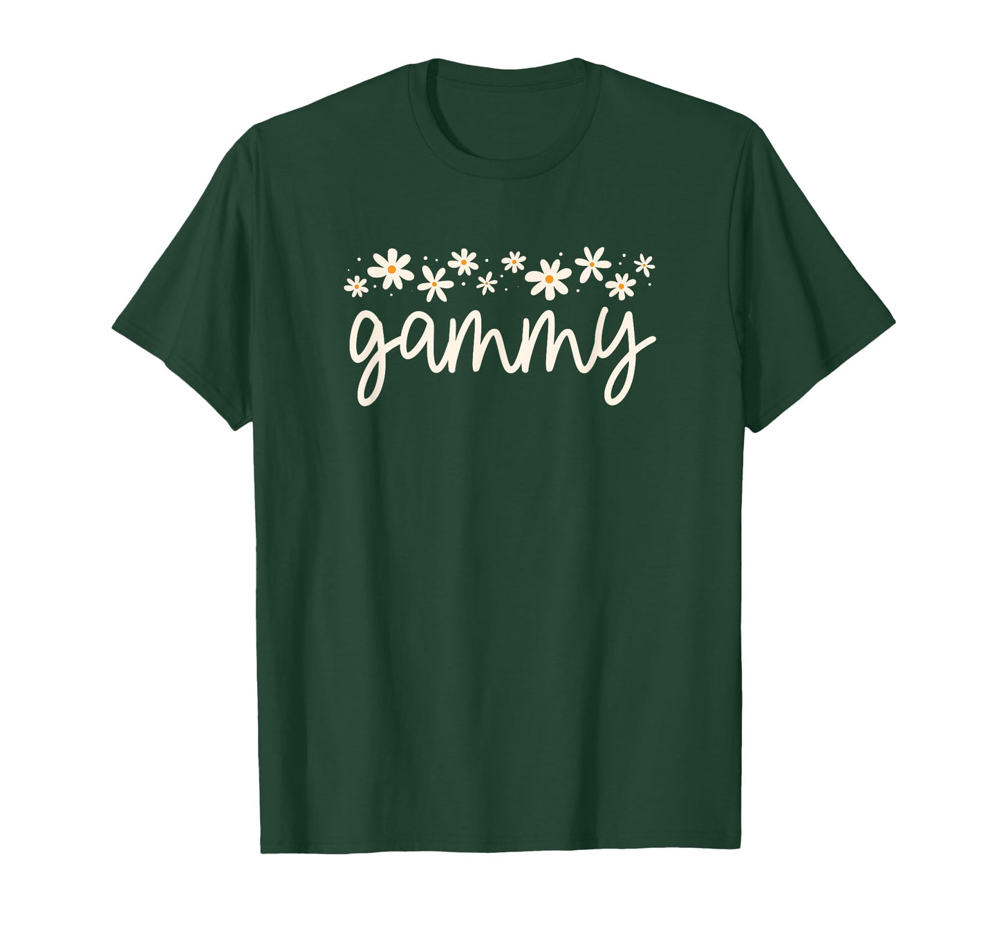 Cute Floral Gammy Mother's Day Grandma Pregnancy Reveal T-Shirt
