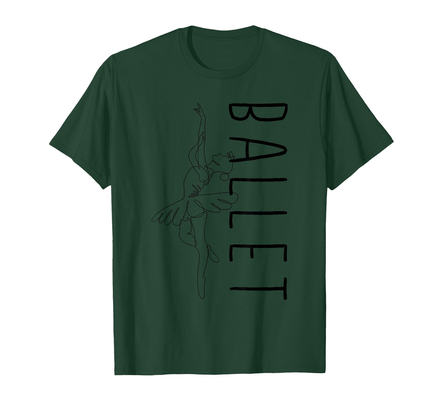 Funny Ballet Dance Danseuse Ballerina En Pointe Shoe Lovers T-Shirt