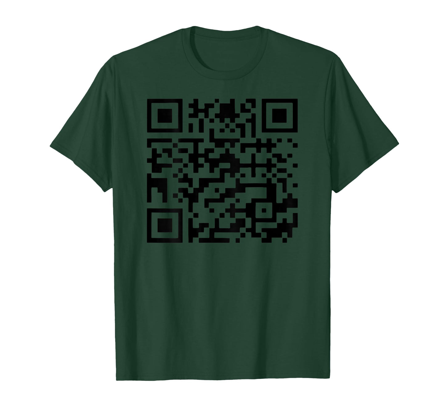 Funny QR President Trump Dance Code (on back) T-Shirt