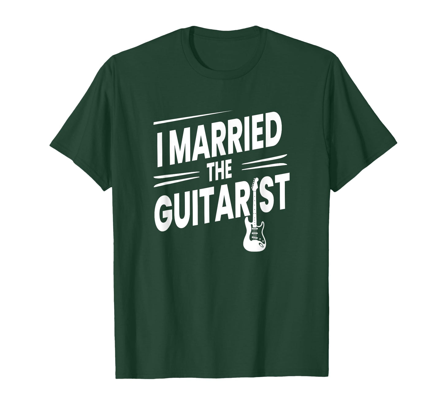 I Married the Guitarist - Guitarist T-Shirt