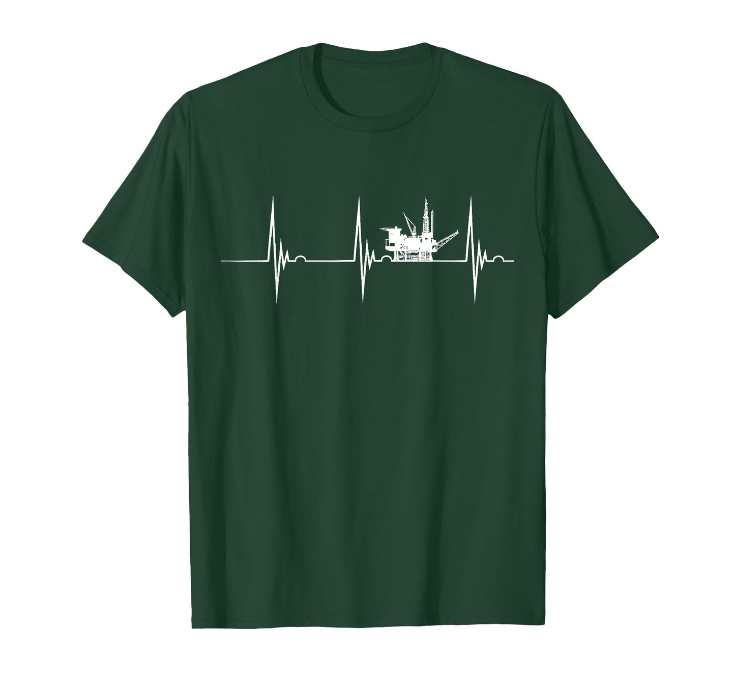 Oilfield American Oil Worker Oil Rig Drilling Man T-Shirt - Men's 3X-Large Black Short Sleeve Classic Fit T-Shirt - Oil Industry Professionals, Adults - Oilfield Worker T-Shirts