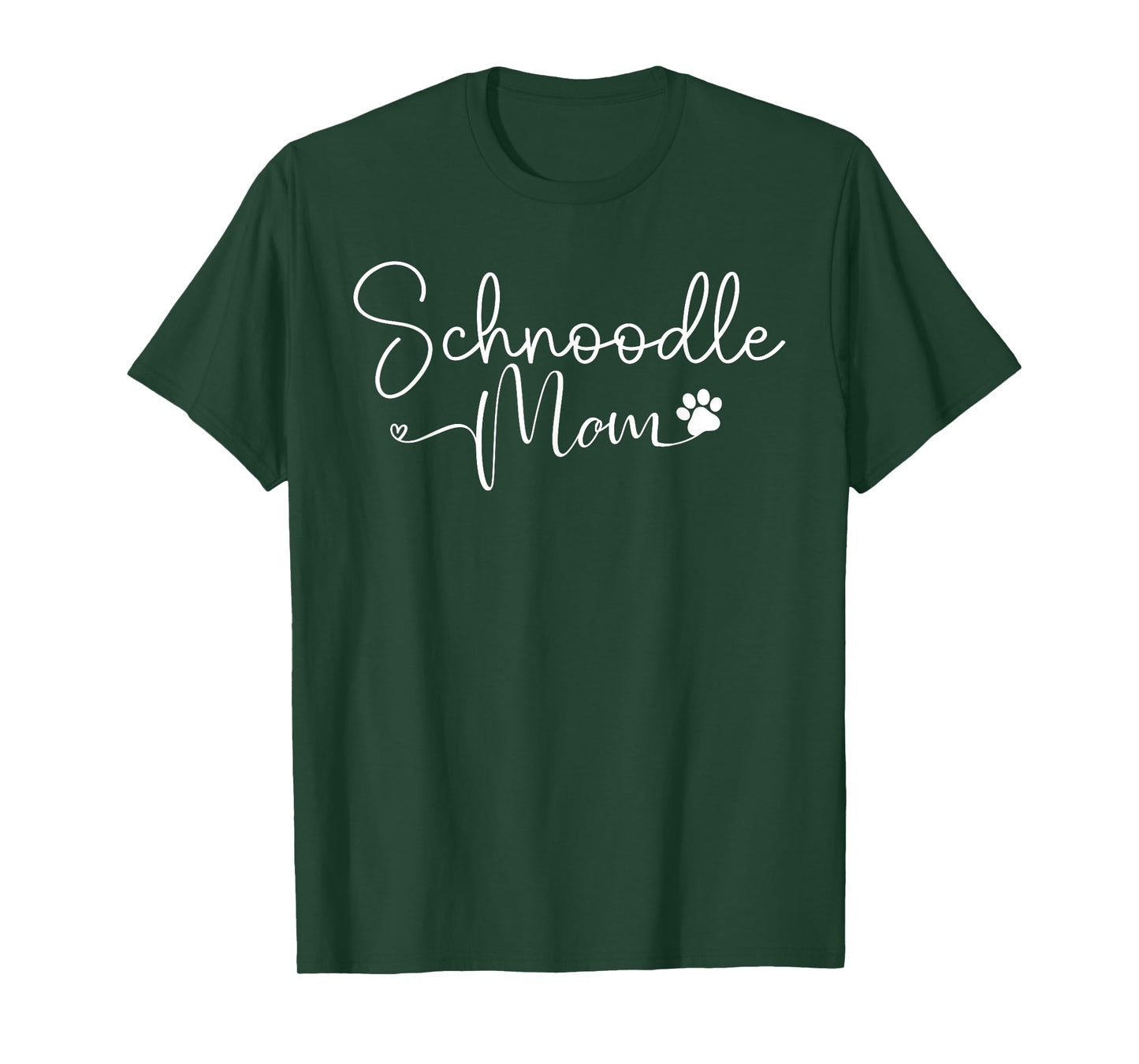 Schnoodle Mom Design Schnoodle Dog Lovers Men Women Girls Kids T-Shirt