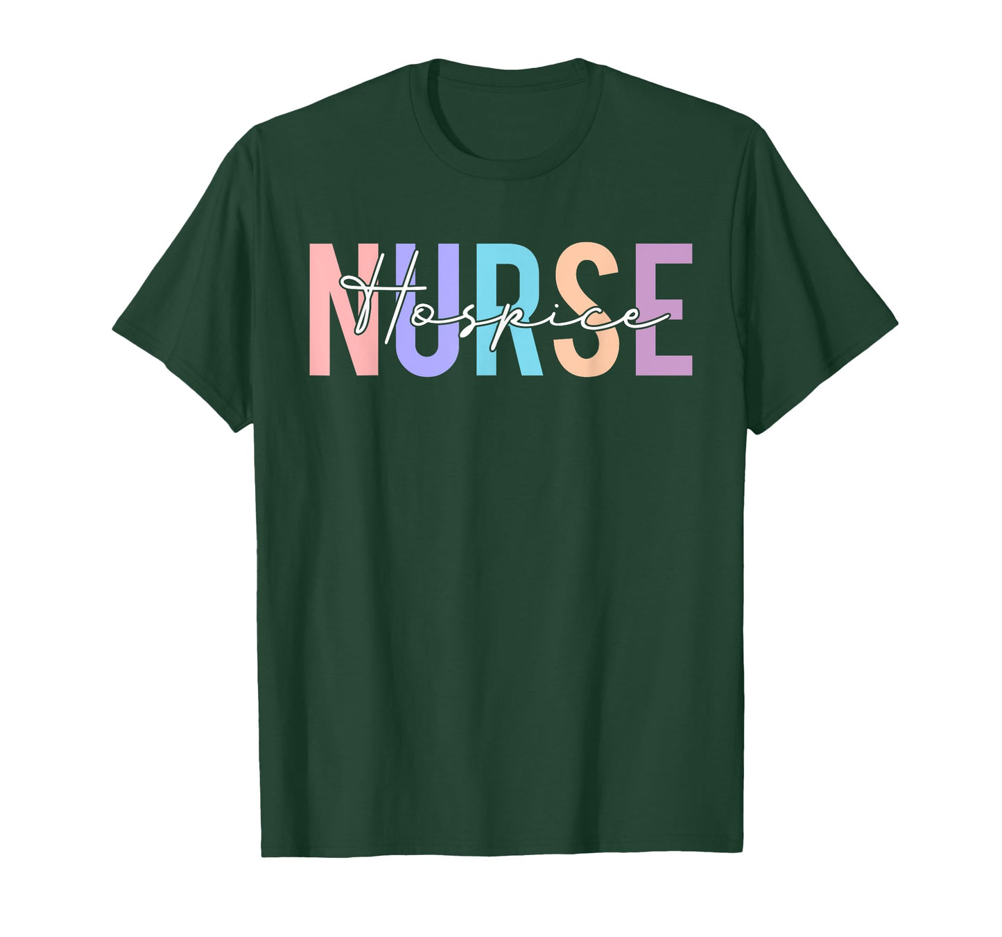Womens Hospice Nurse T-Shirt For Women Hospice Nurse T-Shirt