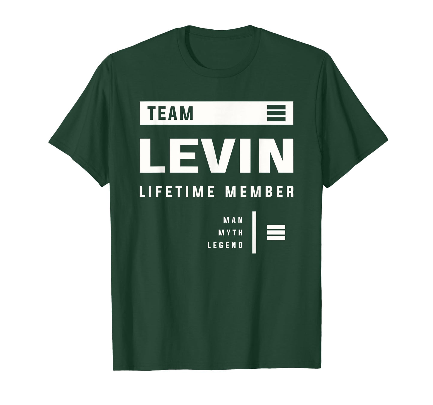 Team Levin Lifetime Member Funny Name Levin T-Shirt