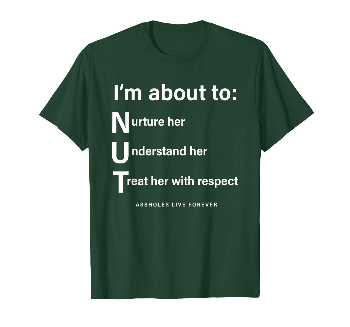 I’m About To NUT Assholes Live Forever T-Shirt
