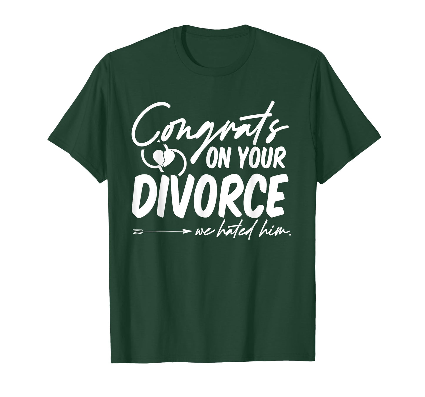 Divorcee Funny Divorce Support Ex-Wife Ex-Husband Sarcastic T-Shirt