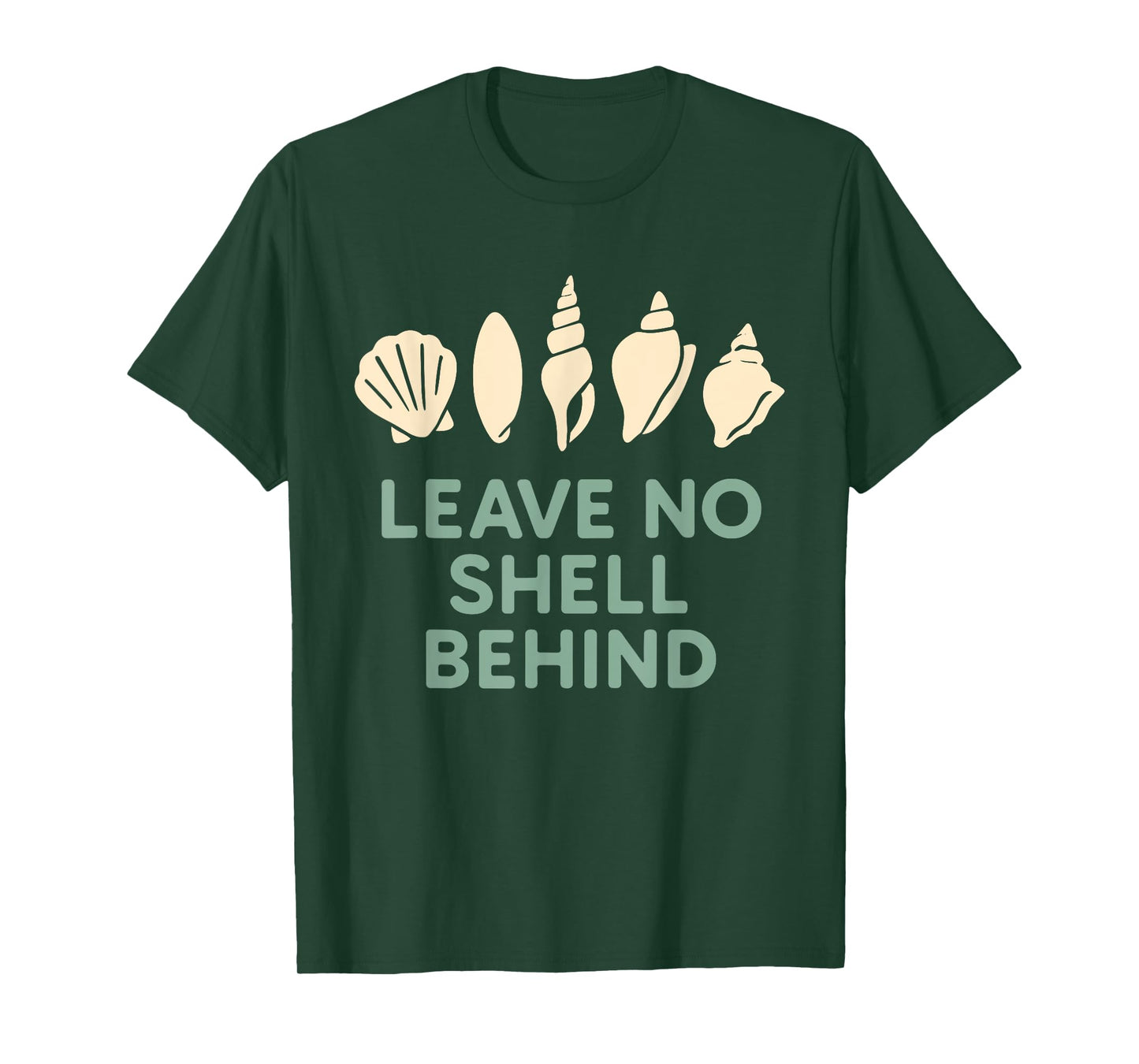 Seashell Collector Beachcomber Shoreline Treasure Ocean Love T-Shirt