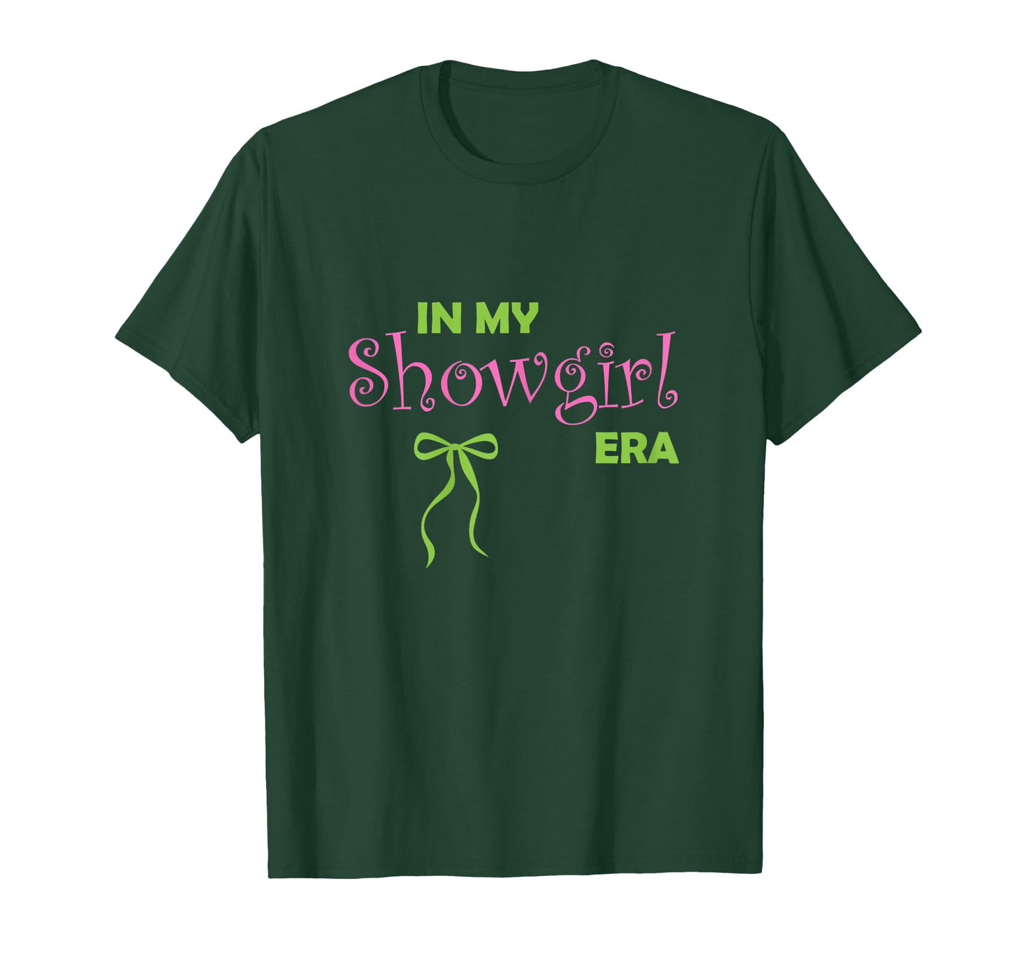in My Showgirl Era Groovy Life of A Showghoul Halloween Girl T-Shirt