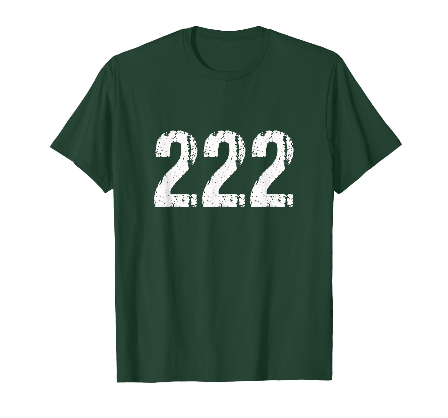 222 Numerology Spiritual Personal Number 222 Angel Number T-Shirt