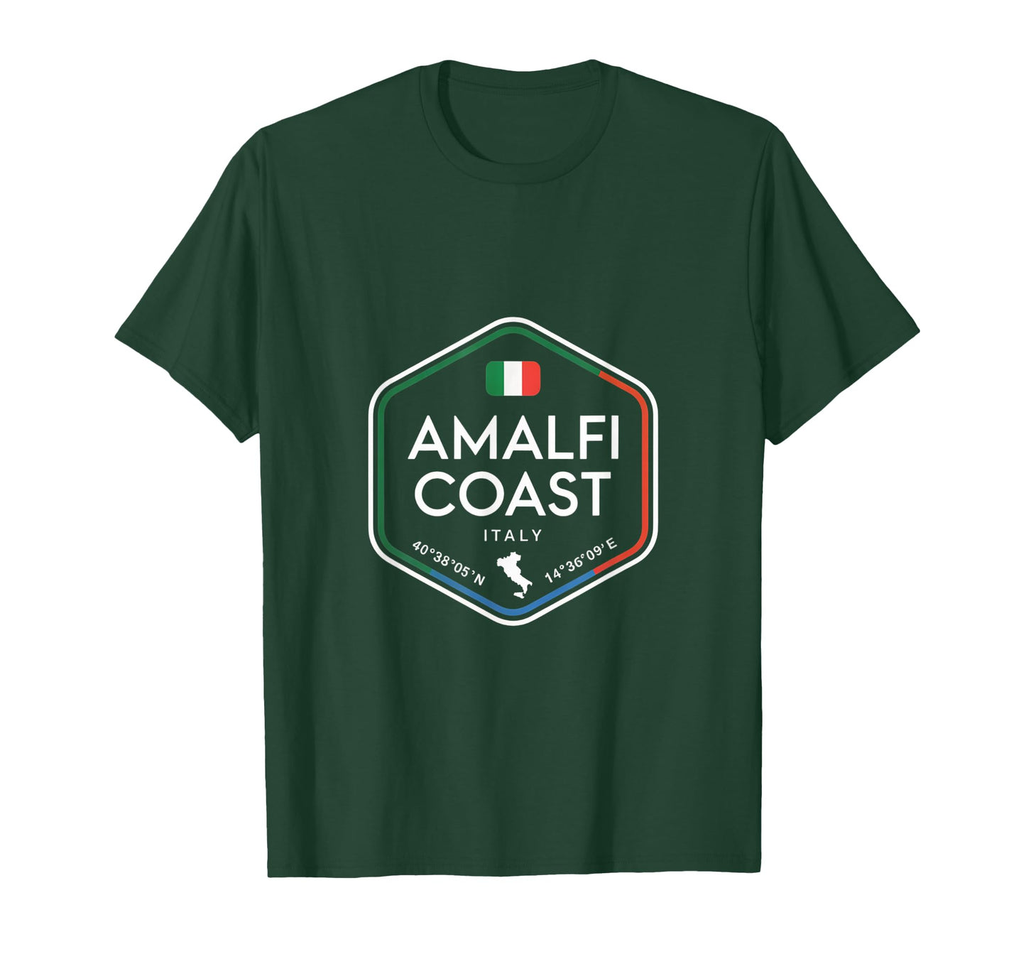 Amalfi Coast Life Seaside Daydream Design T-Shirt