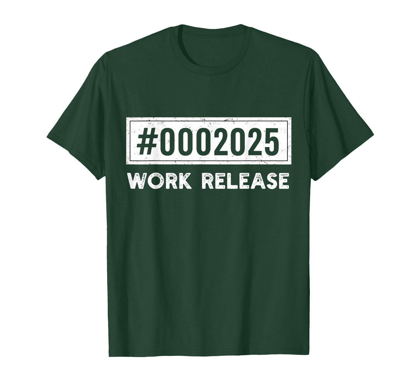 Work Release 2025 Funny Retirement Retired Retiring Coworker T-Shirt