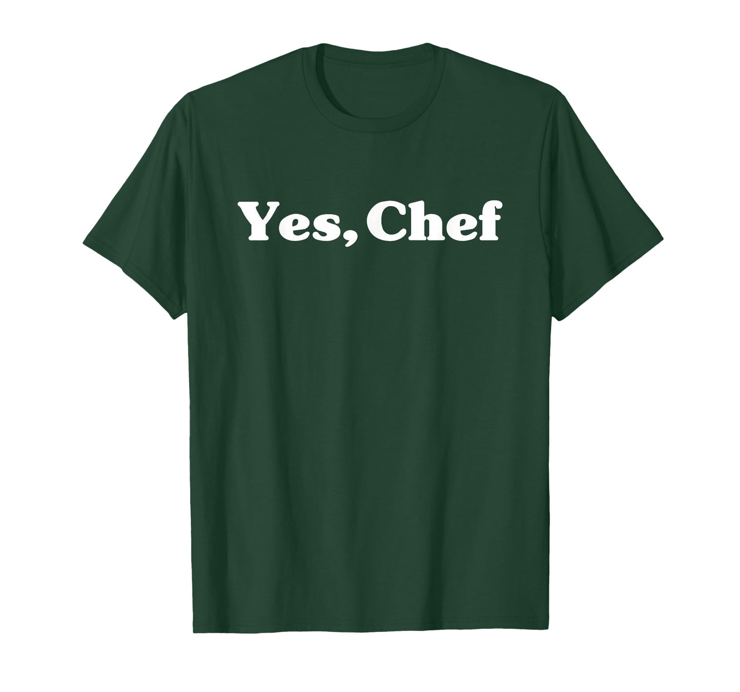 Yes Chef Funny Cooking for Chefs and Food Lovers T-Shirt