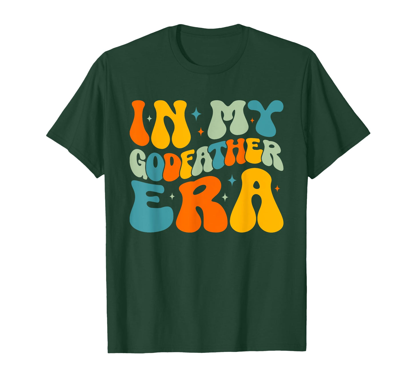 in My Godfather Era Retro Family Matching Godfather T-Shirt