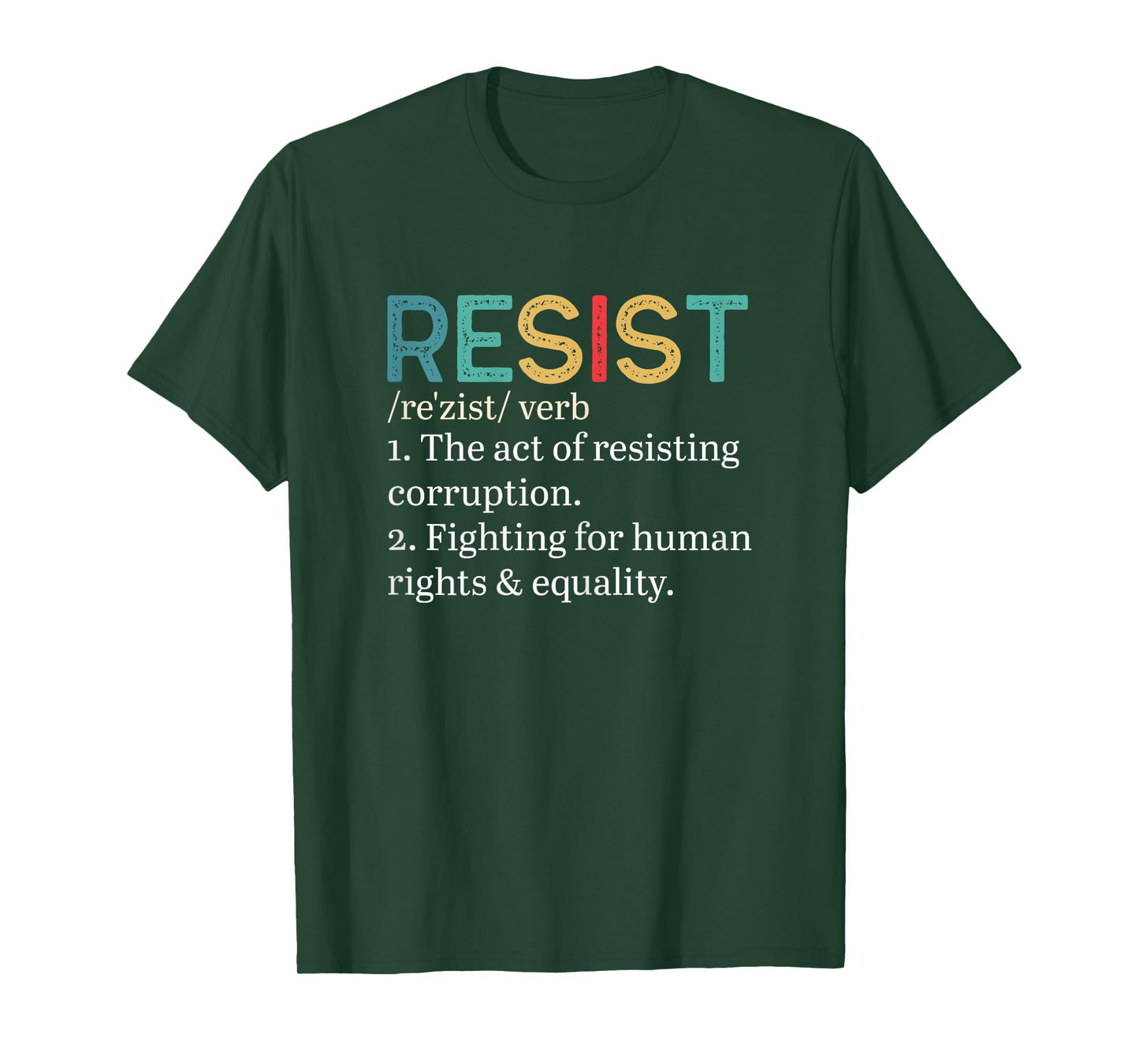 Womens Vintage Style Protest T-Shirt