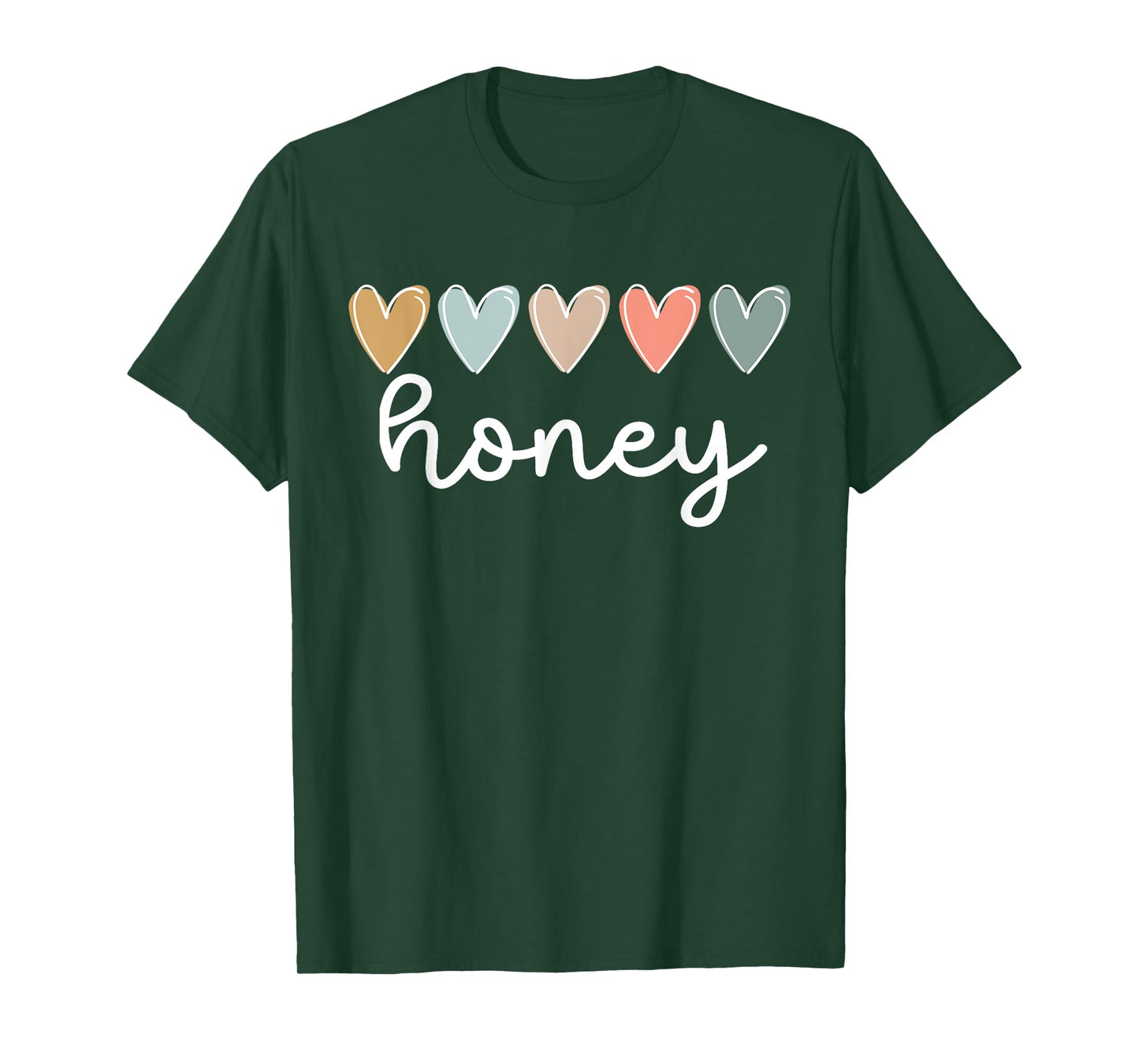 Honey Grandma Hearts Honey Grandmother T-Shirt