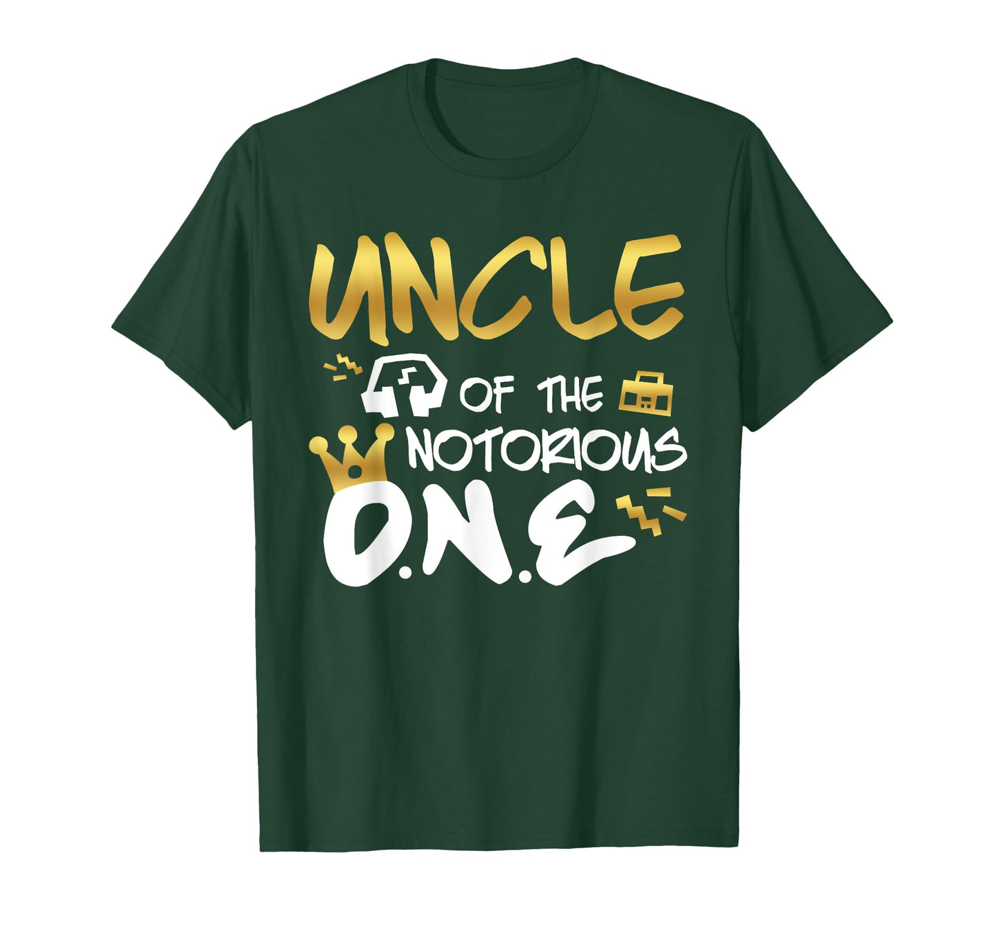 Uncle Of The Notorious One Old School 1st Hip Hop Birthday T-Shirt