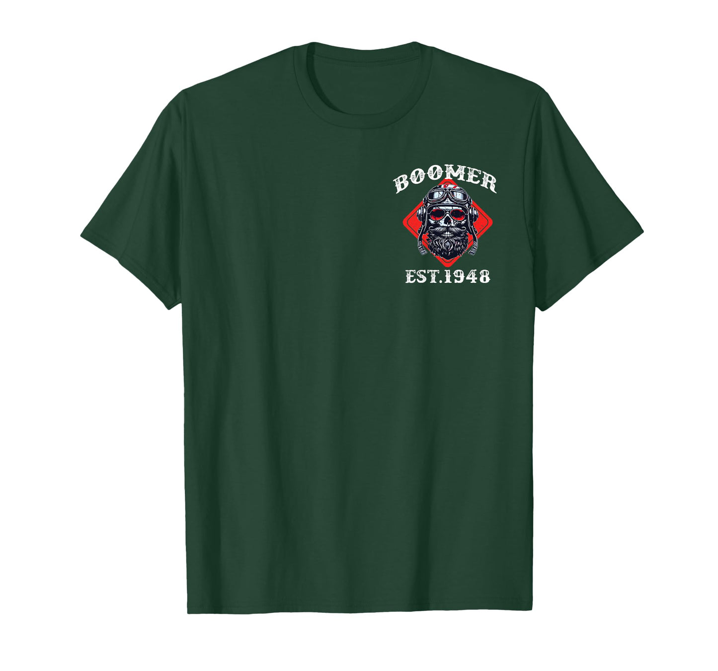 (2 Sided) Boomer Est 1948 Don't Piss Off an Old Boomer T-Shirt