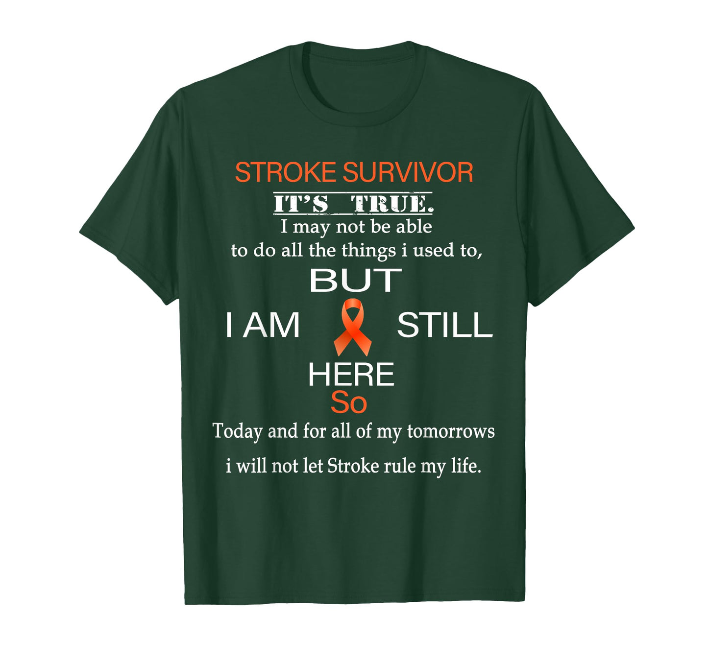 Stroke Survivor It's True I May Not Be Able to Do All T-Shirt
