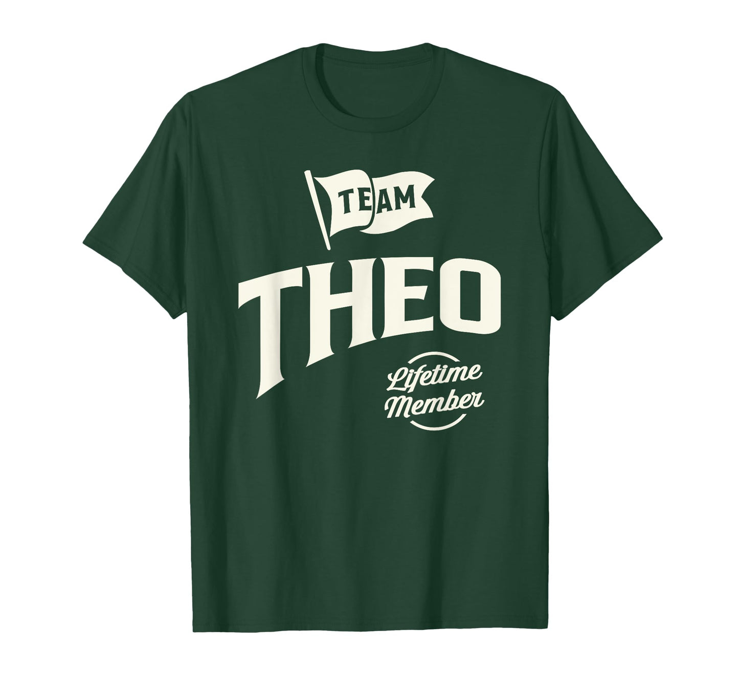 Team Theo Lifetime Member Funny Name Theo T-Shirt