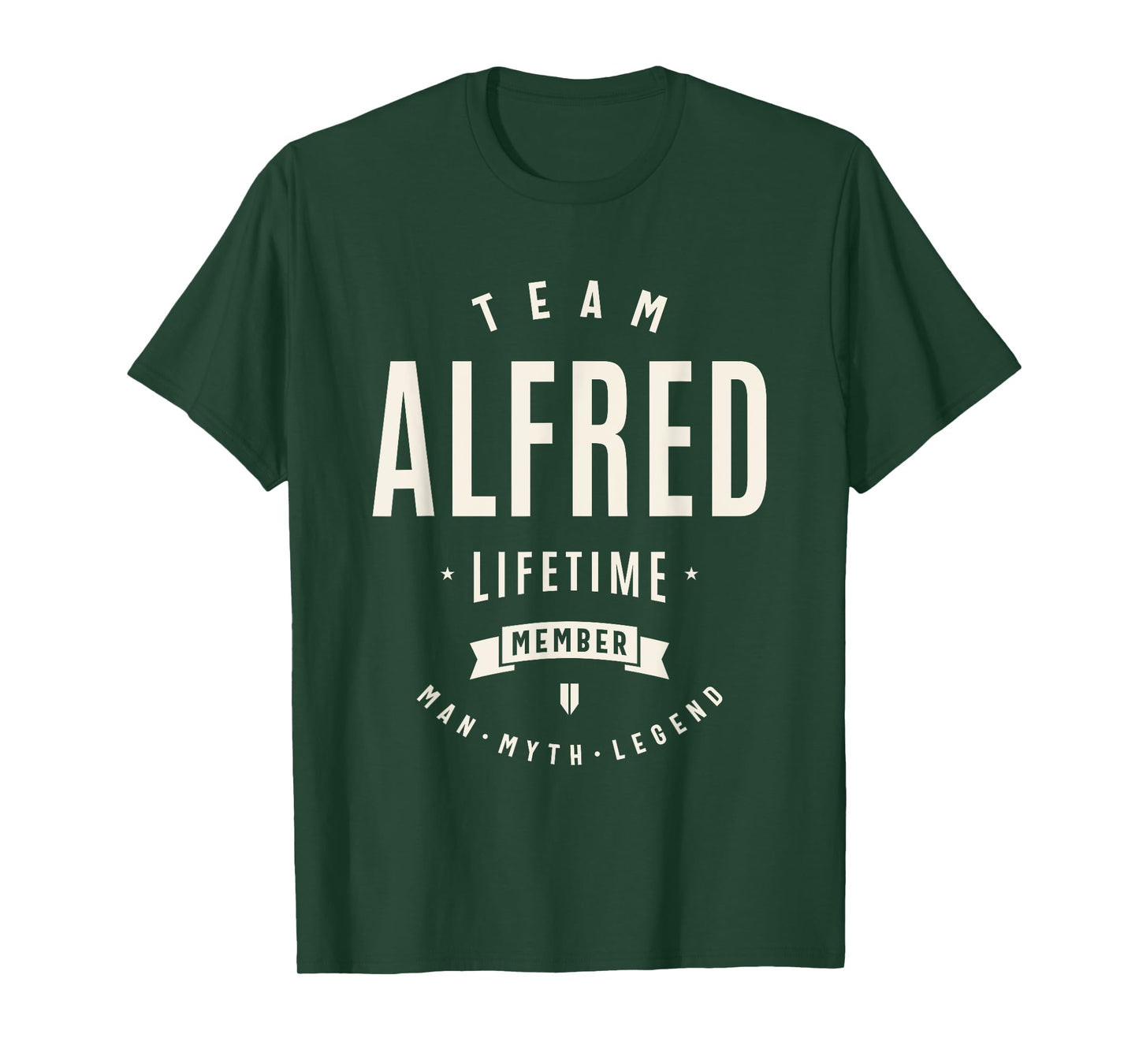 Team Alfred Lifetime Member Funny Name Alfred T-Shirt