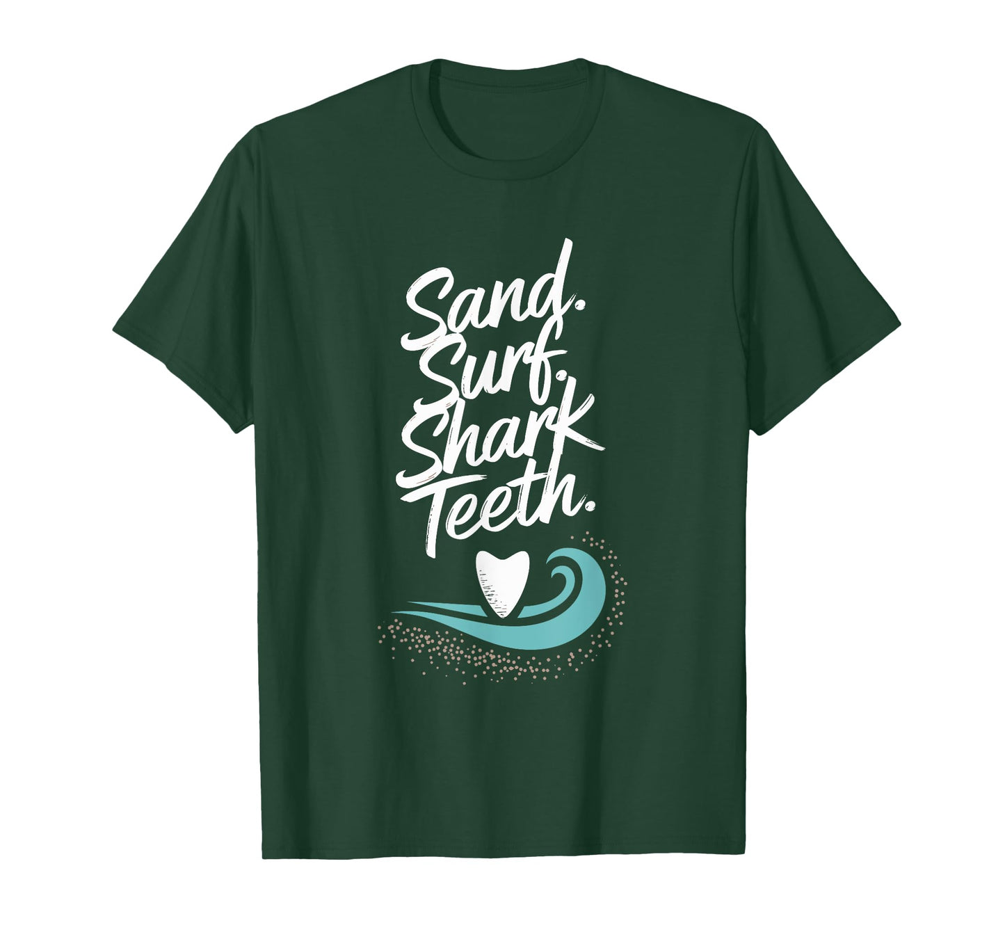 Fossilized Shark Tooth Collector Prehistoric Fossil Hunting T-Shirt