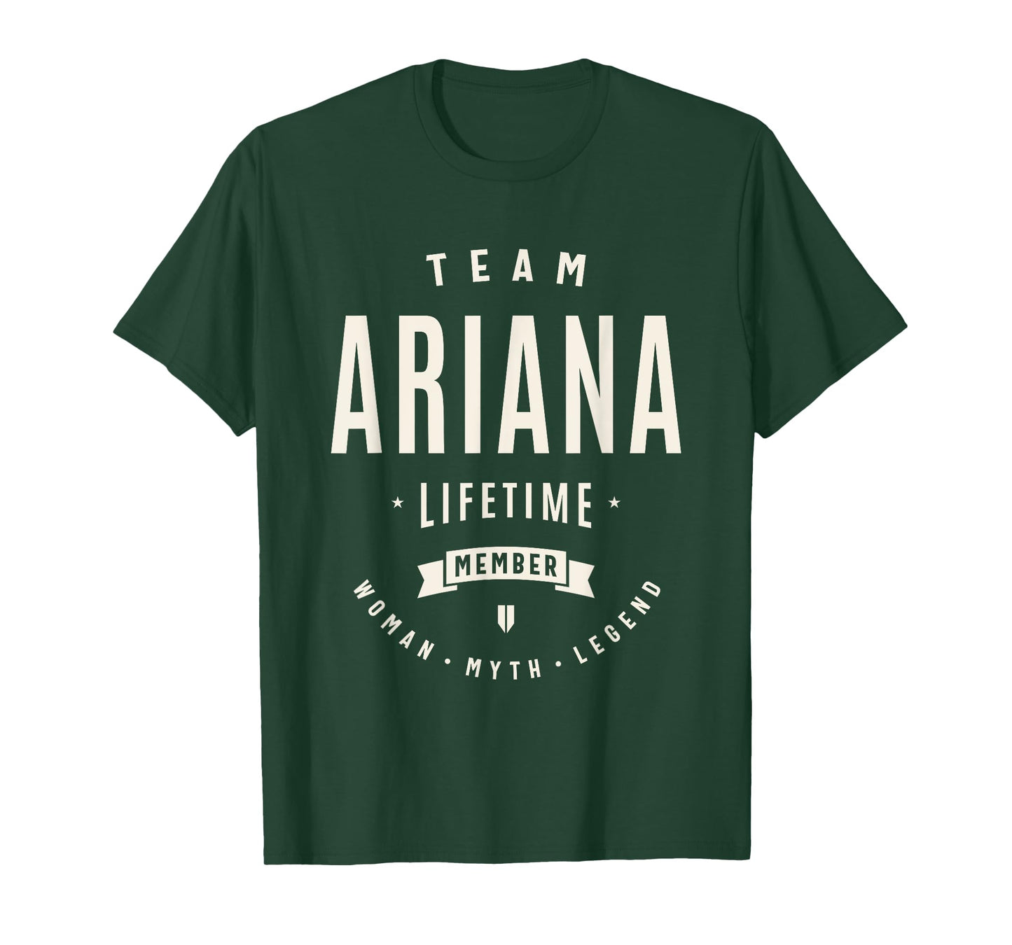 Team Ariana Lifetime Member Funny Name Ariana T-Shirt