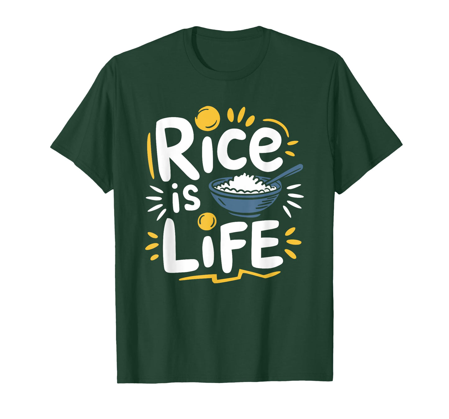 Rice Lover Food Rice Is Life, Asian Food Lover T-Shirt