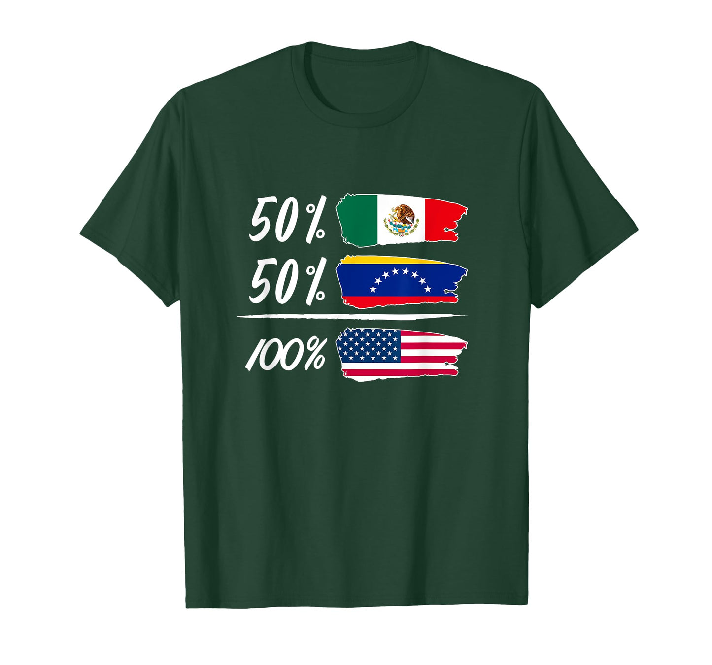 Half Mexican, Half Venezuelan, Fully USA T-Shirt