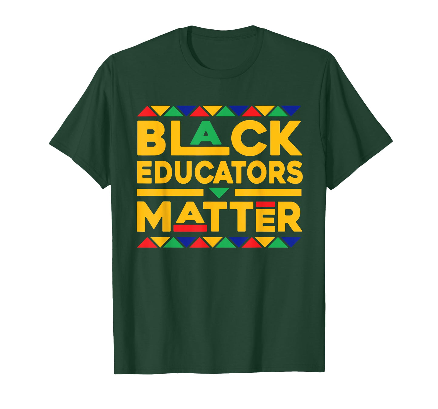 Black Educators Matter Melanin African Teacher Black History T-Shirt for Men Women Kids
