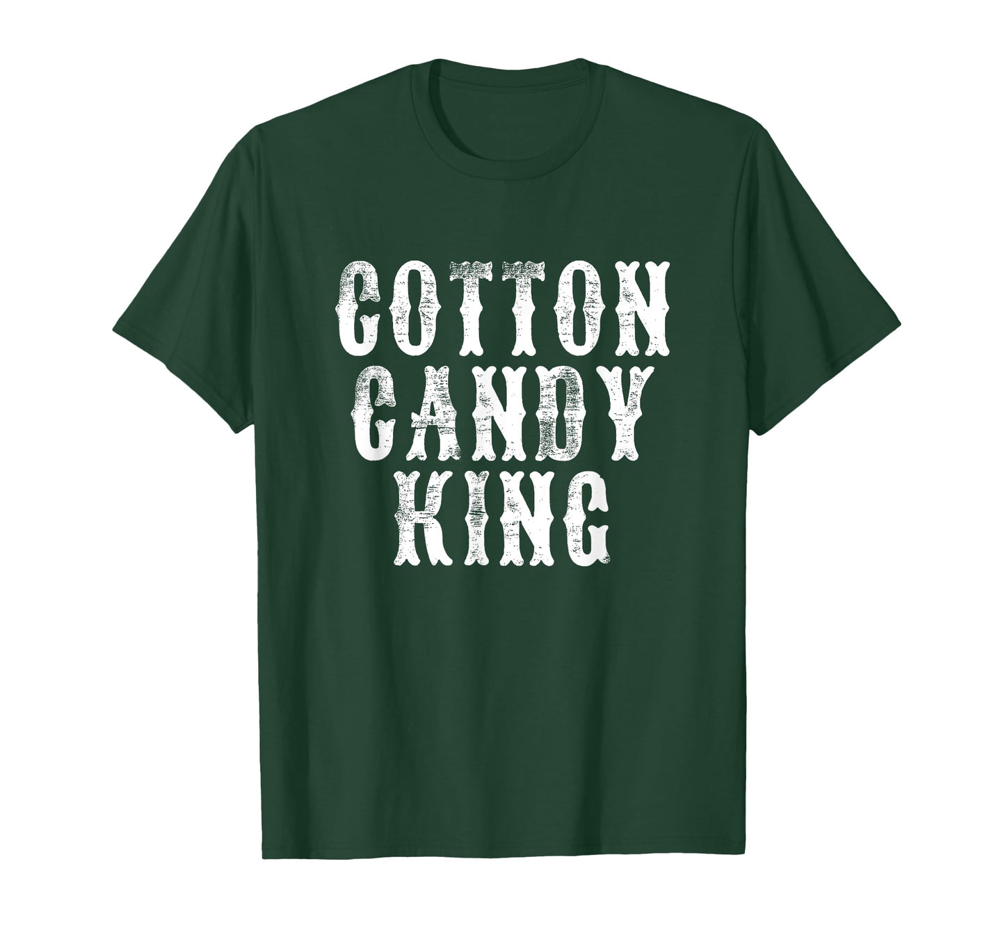 Cotton Candy King - Fun Carnival State Fair Amusement Park T-Shirt