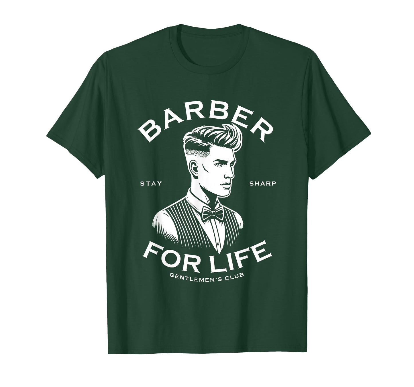 Barber For Life Proud Barber Novelty Mens Womens T-Shirt