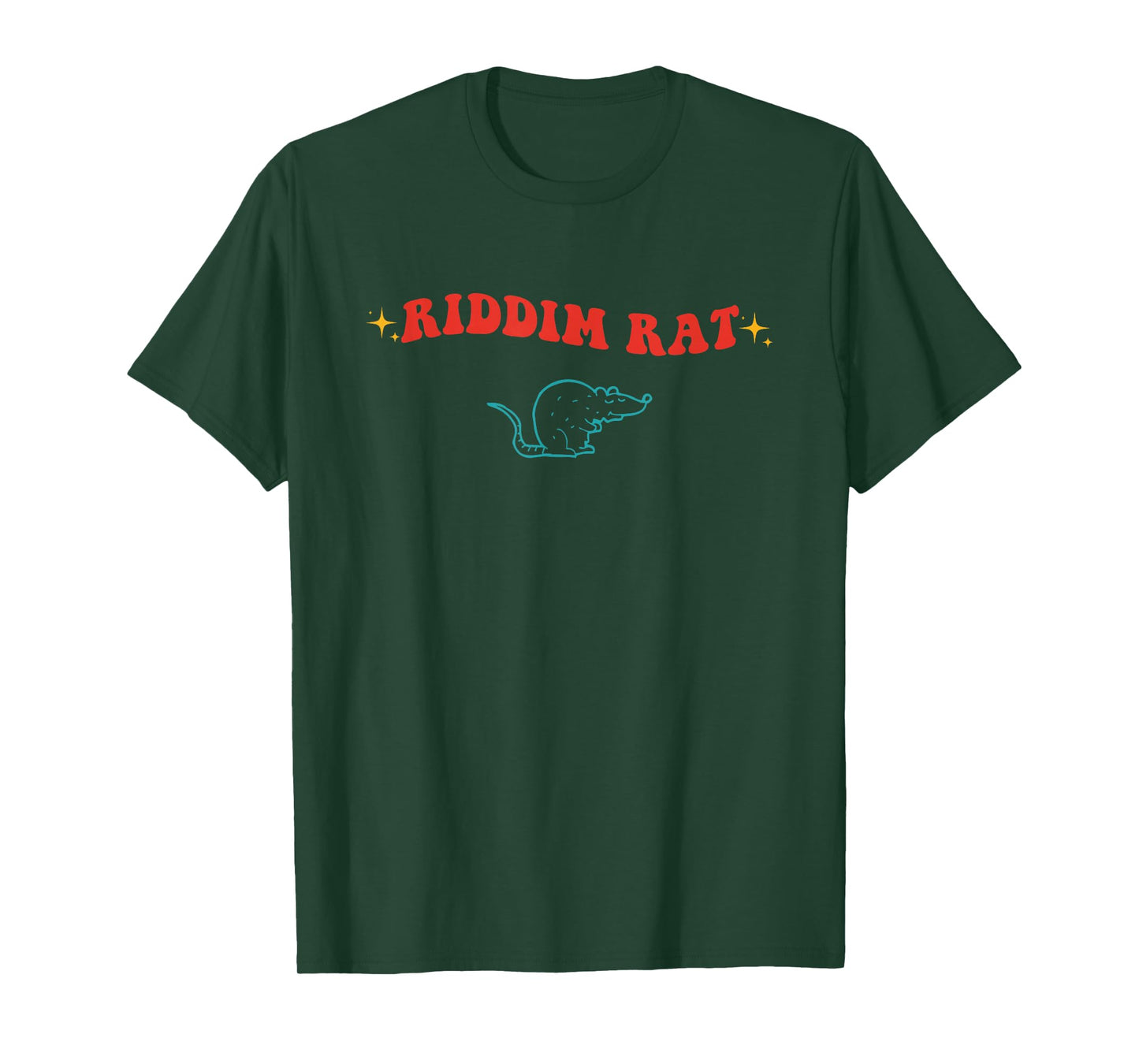 Riddim Rat Vintage Design T-Shirt