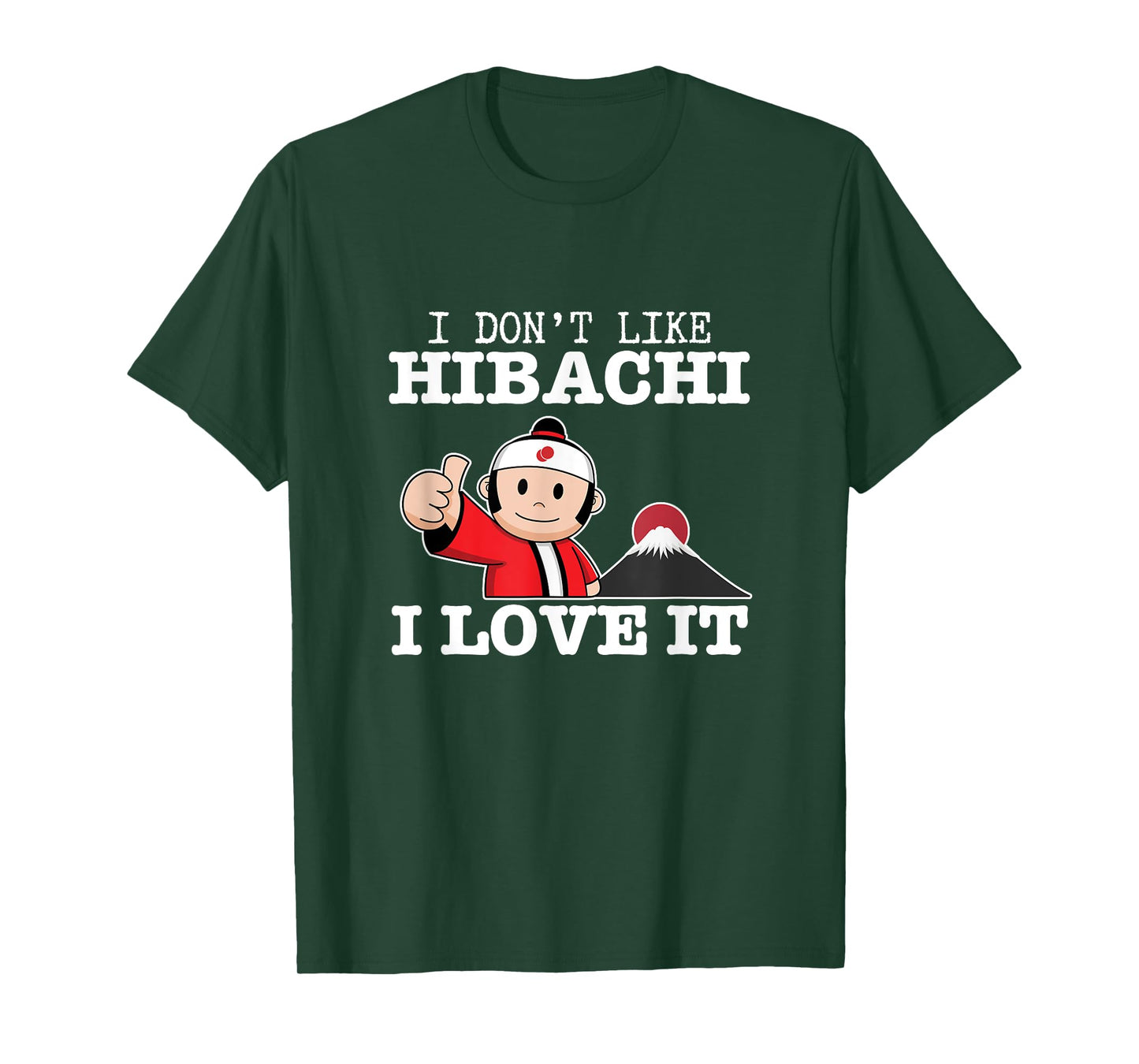 I Love Hibachi Funny Proud Hibachi Grill T-Shirt