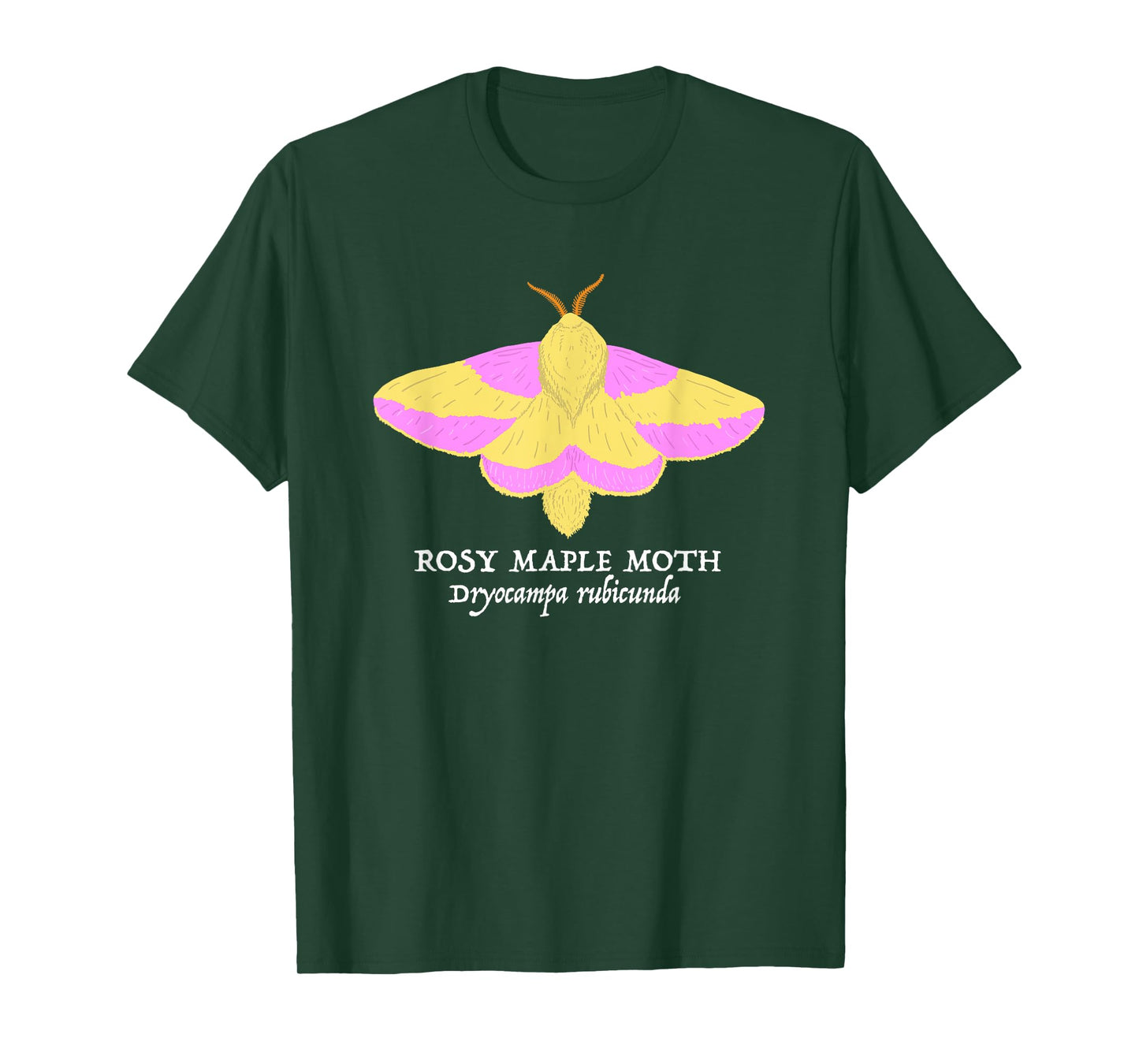 Rosy Maple Moth Dryocampa rubicunda Nature Wildlife T-Shirt