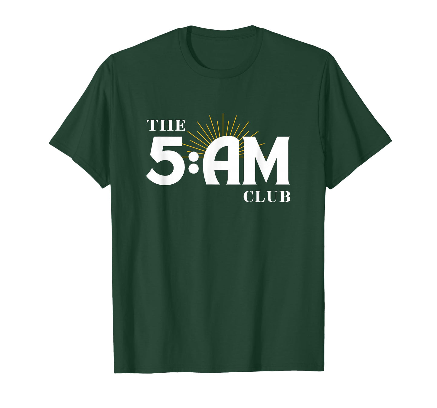 The 5 AM Club Morning Workout Productivity Health Shirt T-Shirt