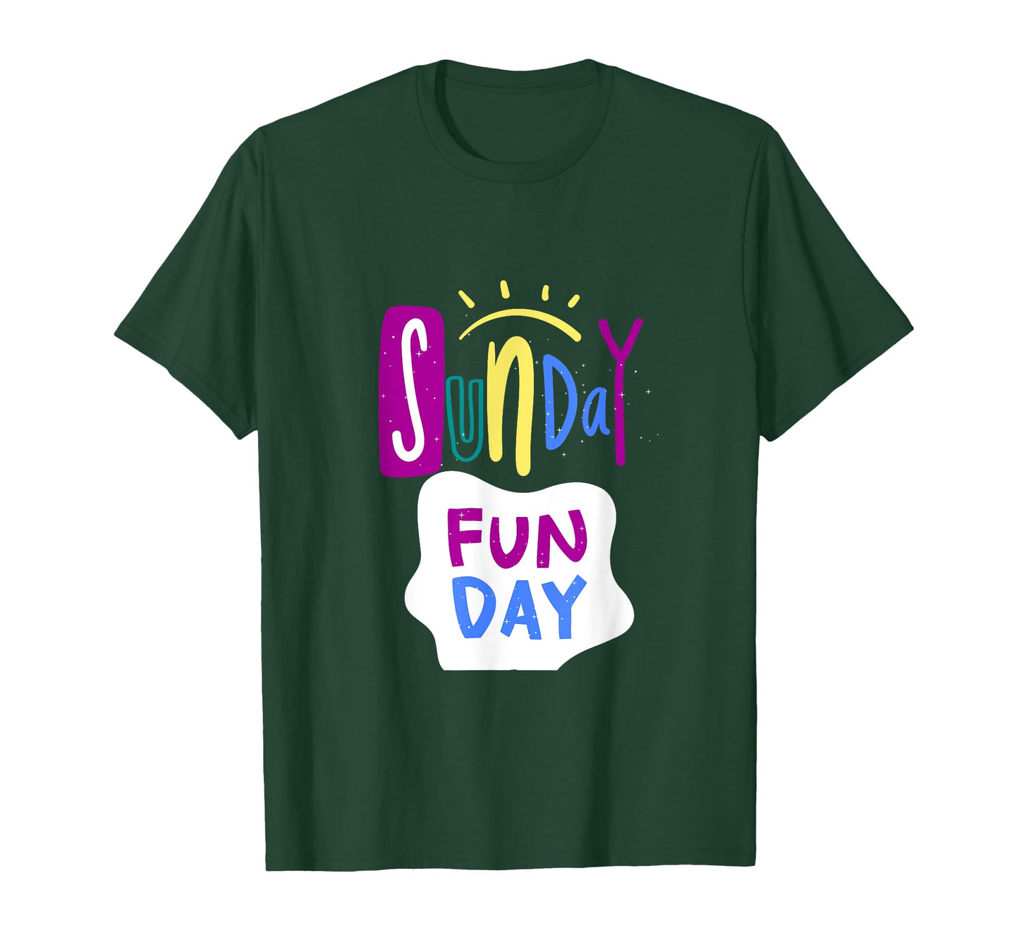 Funny Day in My Life, Sunday Funday Design, Day T-Shirt