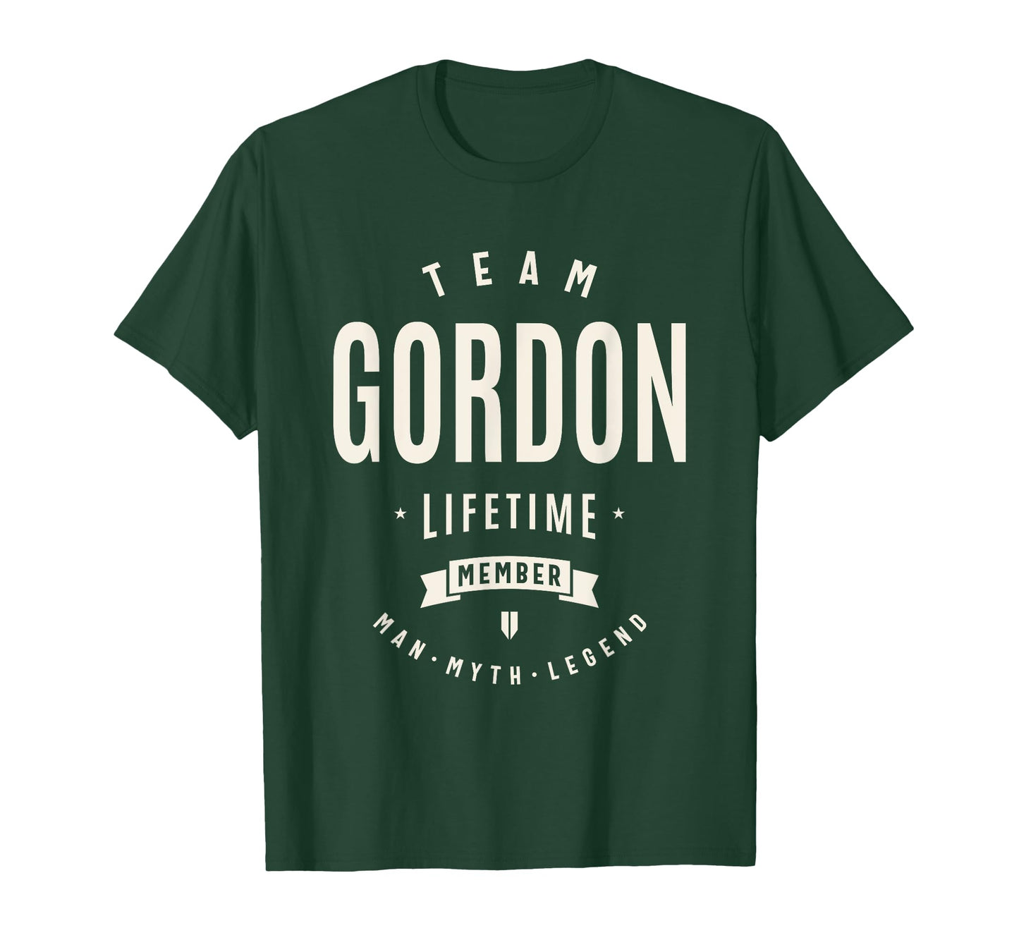 Team Gordon Lifetime Member Funny Name Gordon T-Shirt