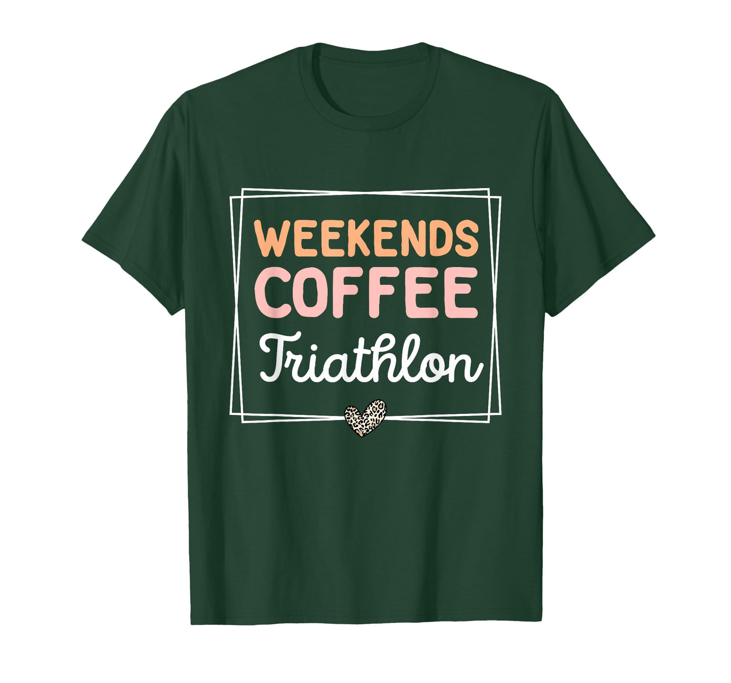 Weekends Coffee Triathlon Cute Retro Mom Life With Sayings T-Shirt