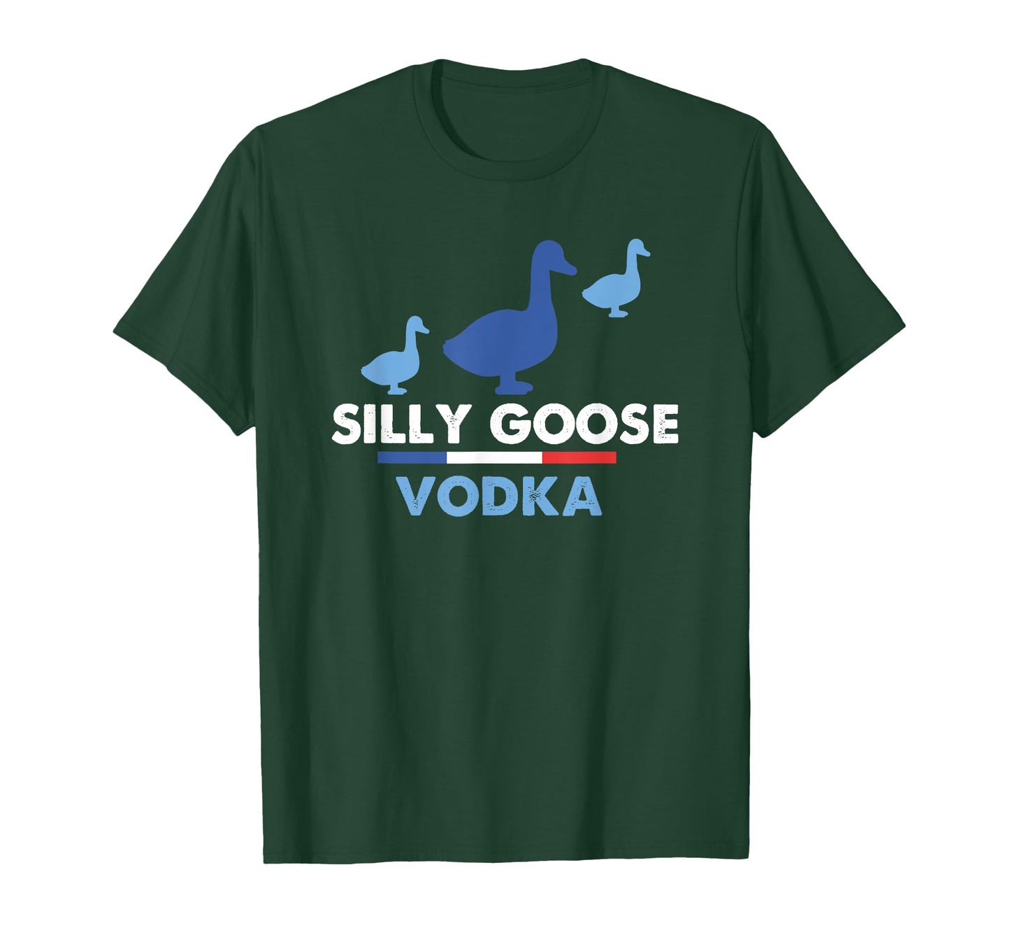 Silly Goose Vodka Funny Animal Alcohol Lover T-Shirt