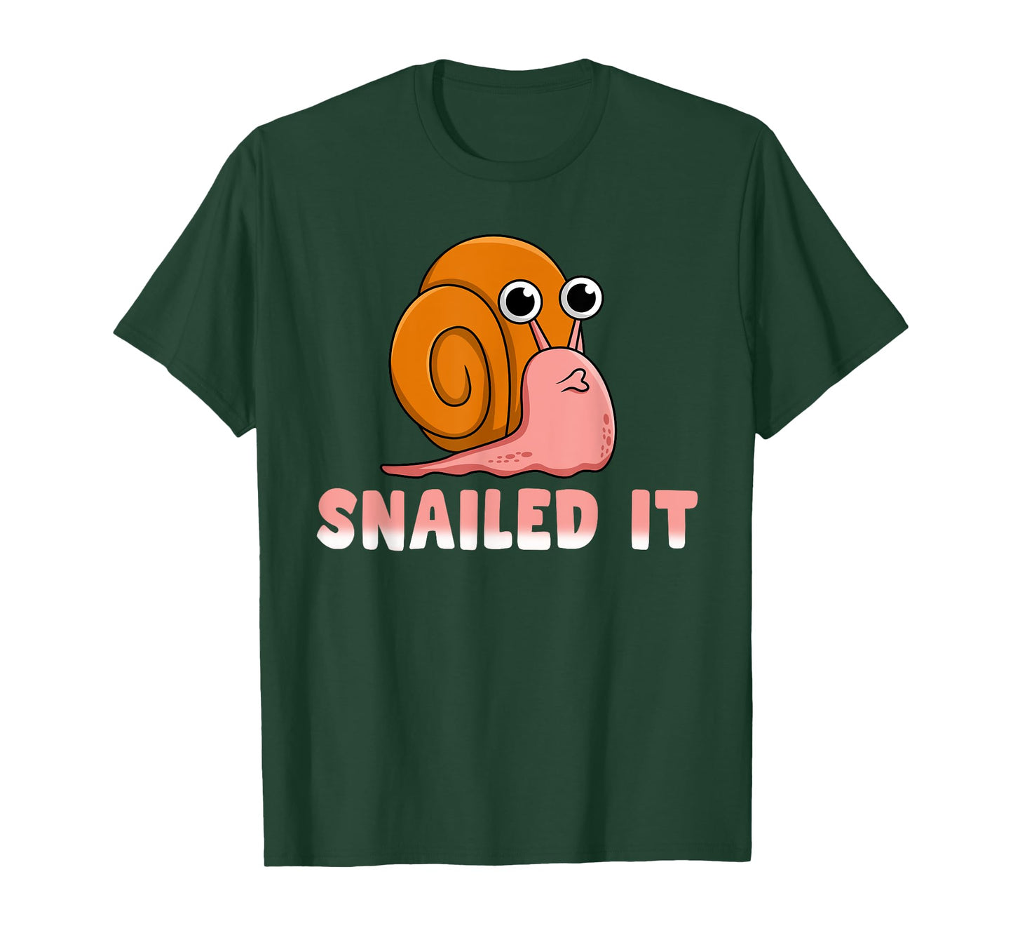 Snailed It Funny Snail T-Shirt