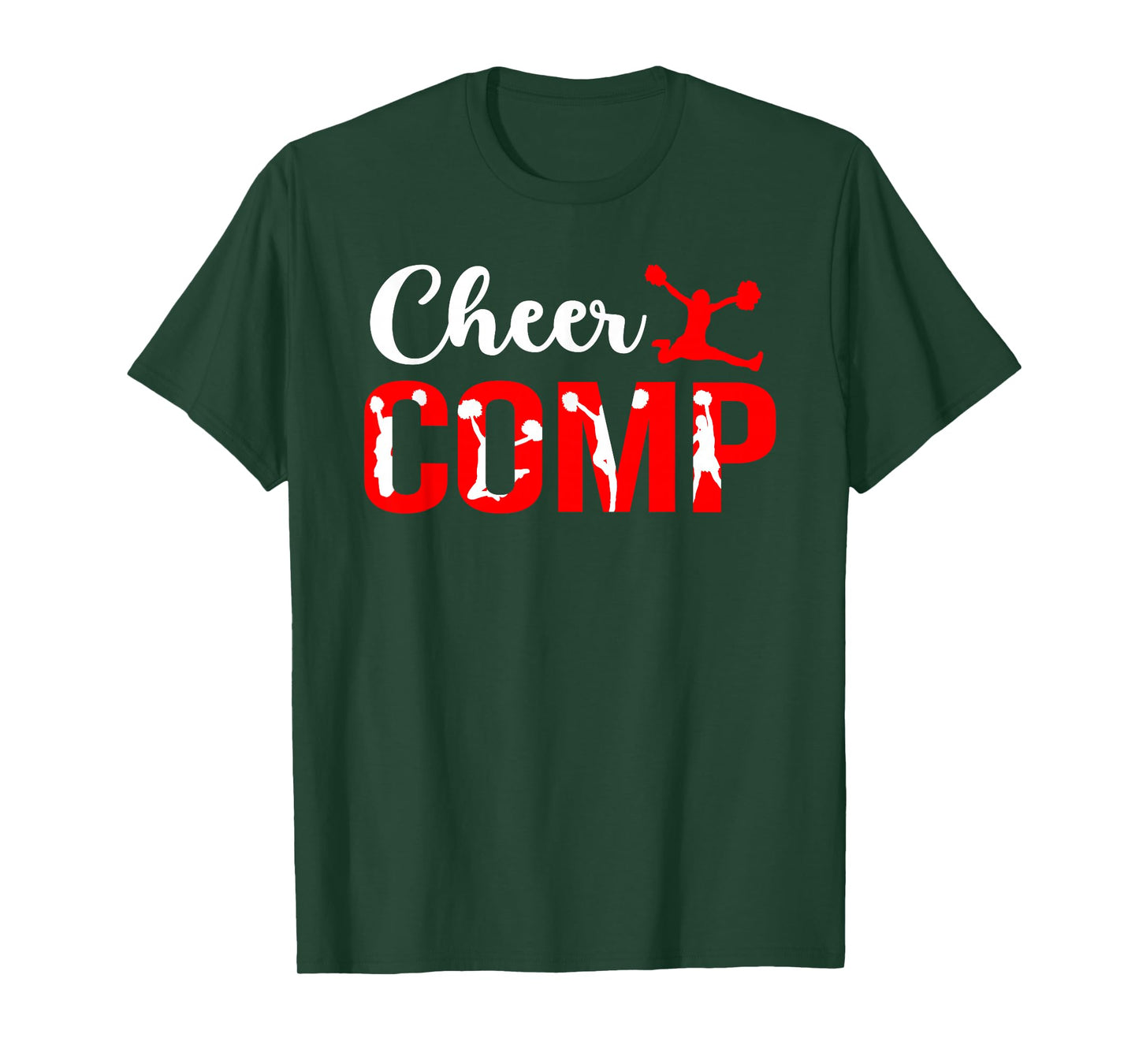 Cheer Comp Day Cheerleader Competition Day Cheerleading T-Shirt